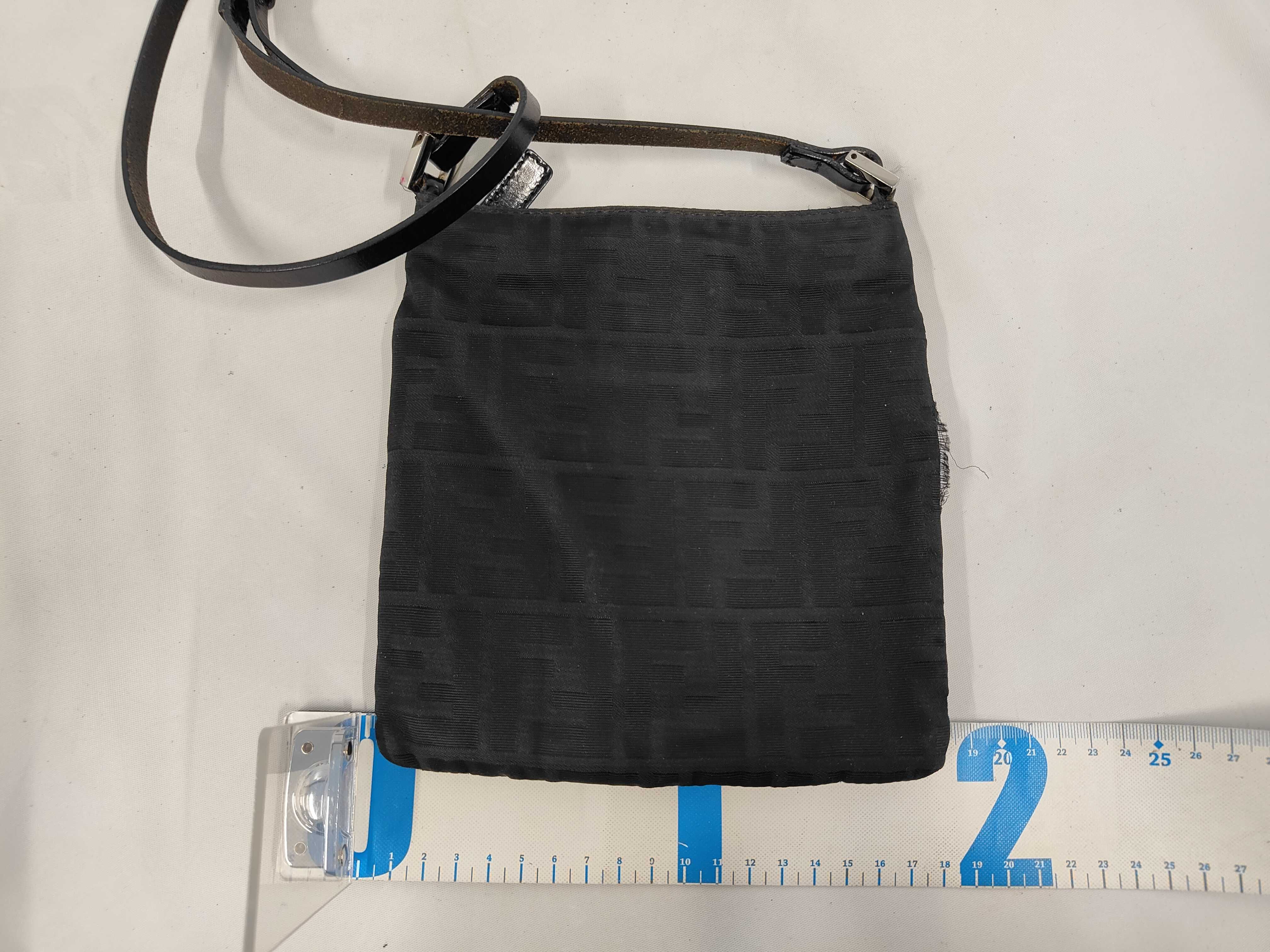 black shoulder bag — view 2