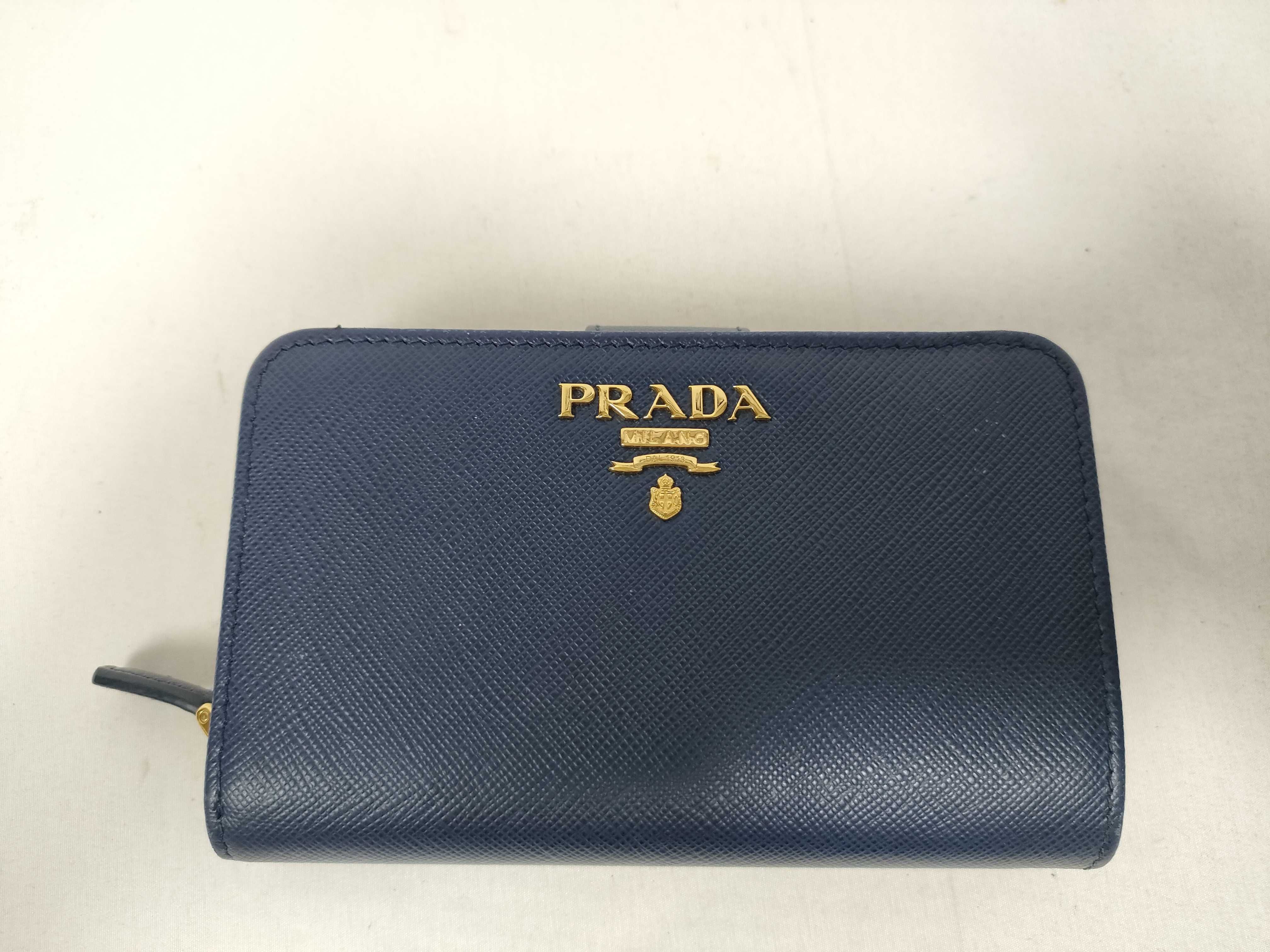 Saffiano Leather Bi-fold Wallet
