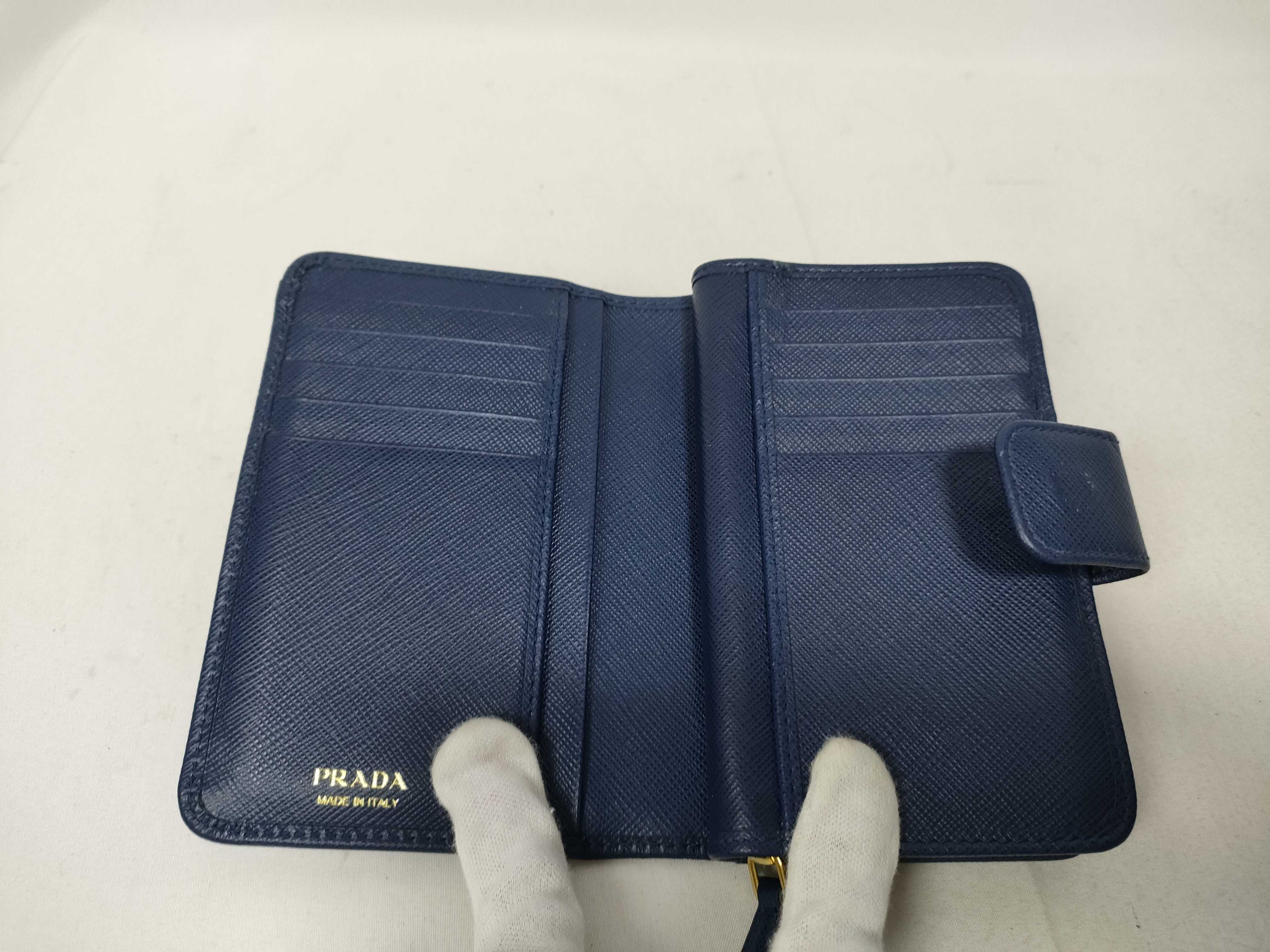 Saffiano Leather Bi-fold Wallet — view 11