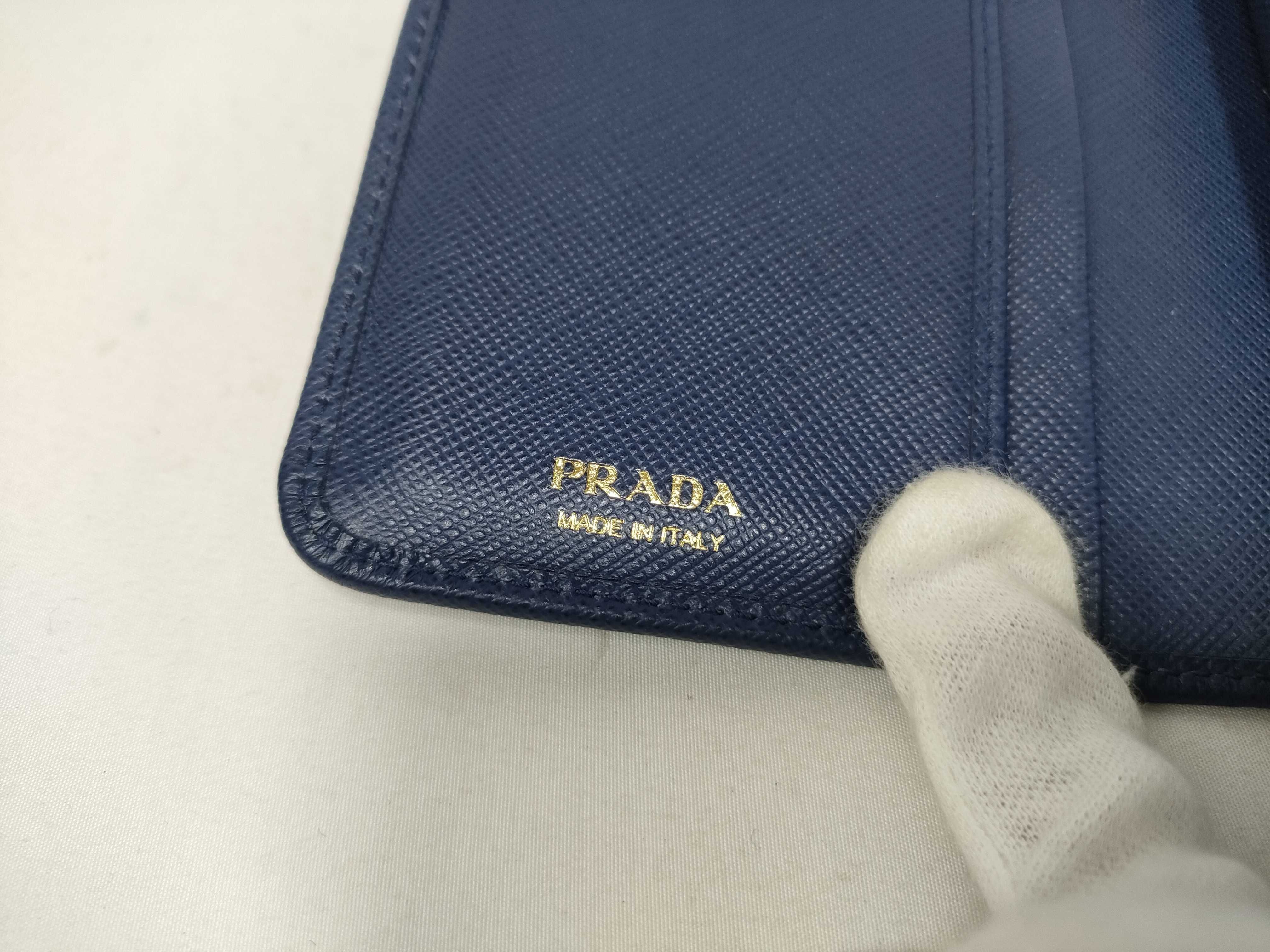 Saffiano Leather Bi-fold Wallet — view 12