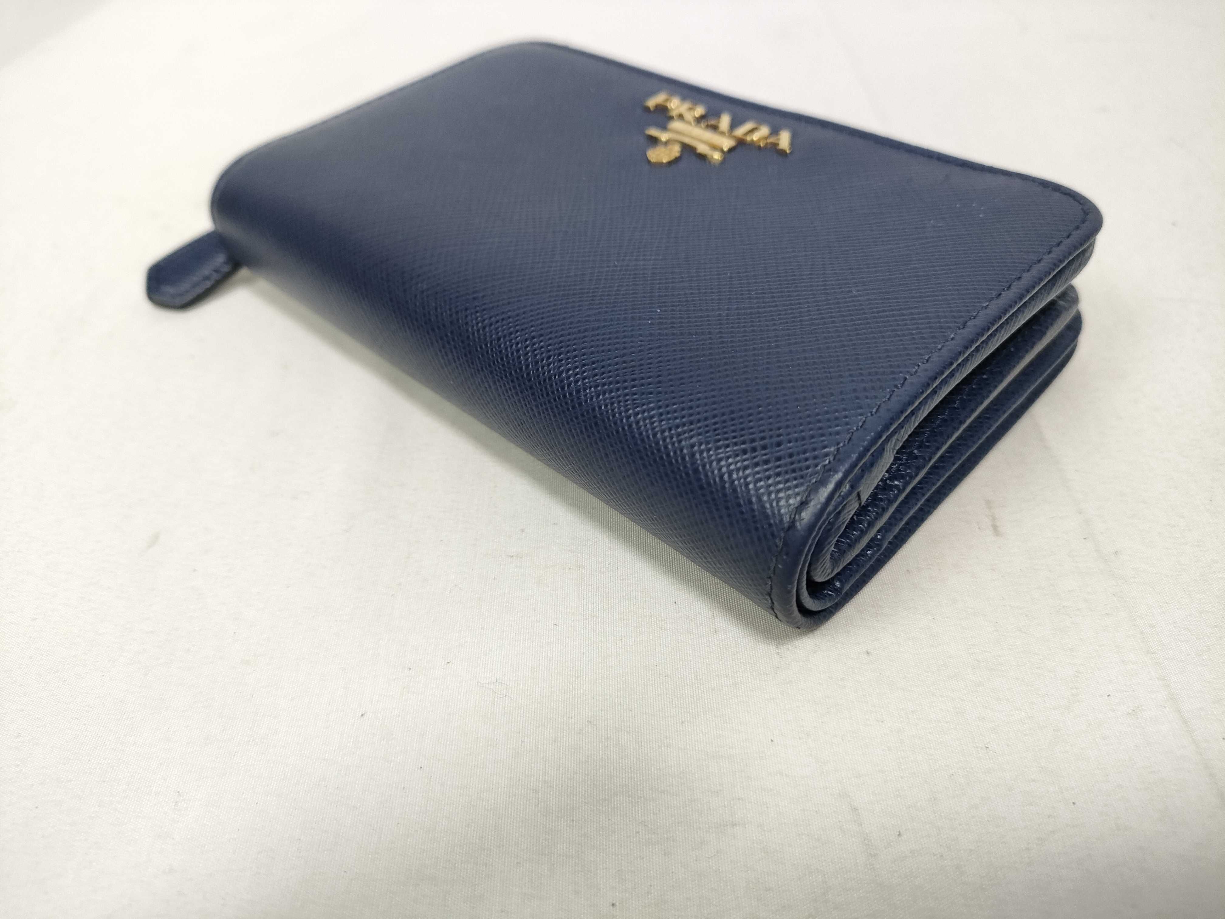 Saffiano Leather Bi-fold Wallet — view 3