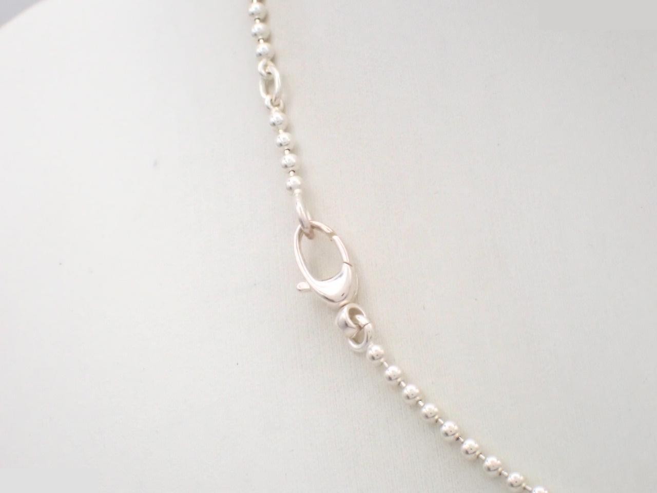 Interlocking Necklace, Heart, Ag925/15.0g — view 2