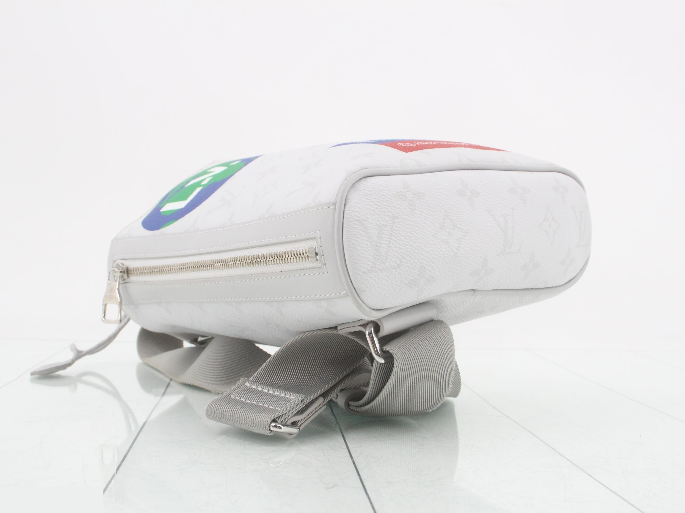 Monogram Chalk Sling Bag — view 5