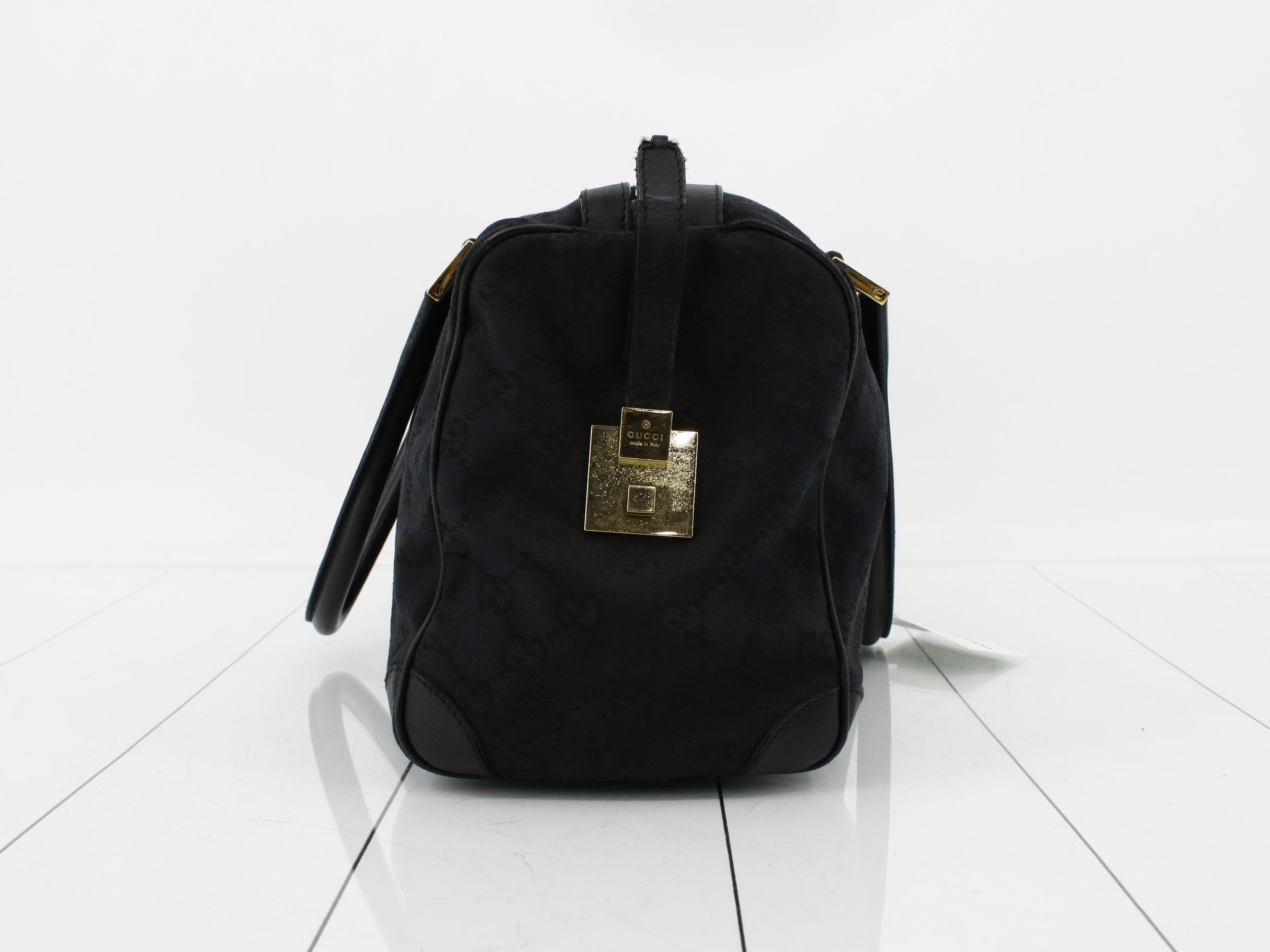 GG Canvas Boston Bag — view 3