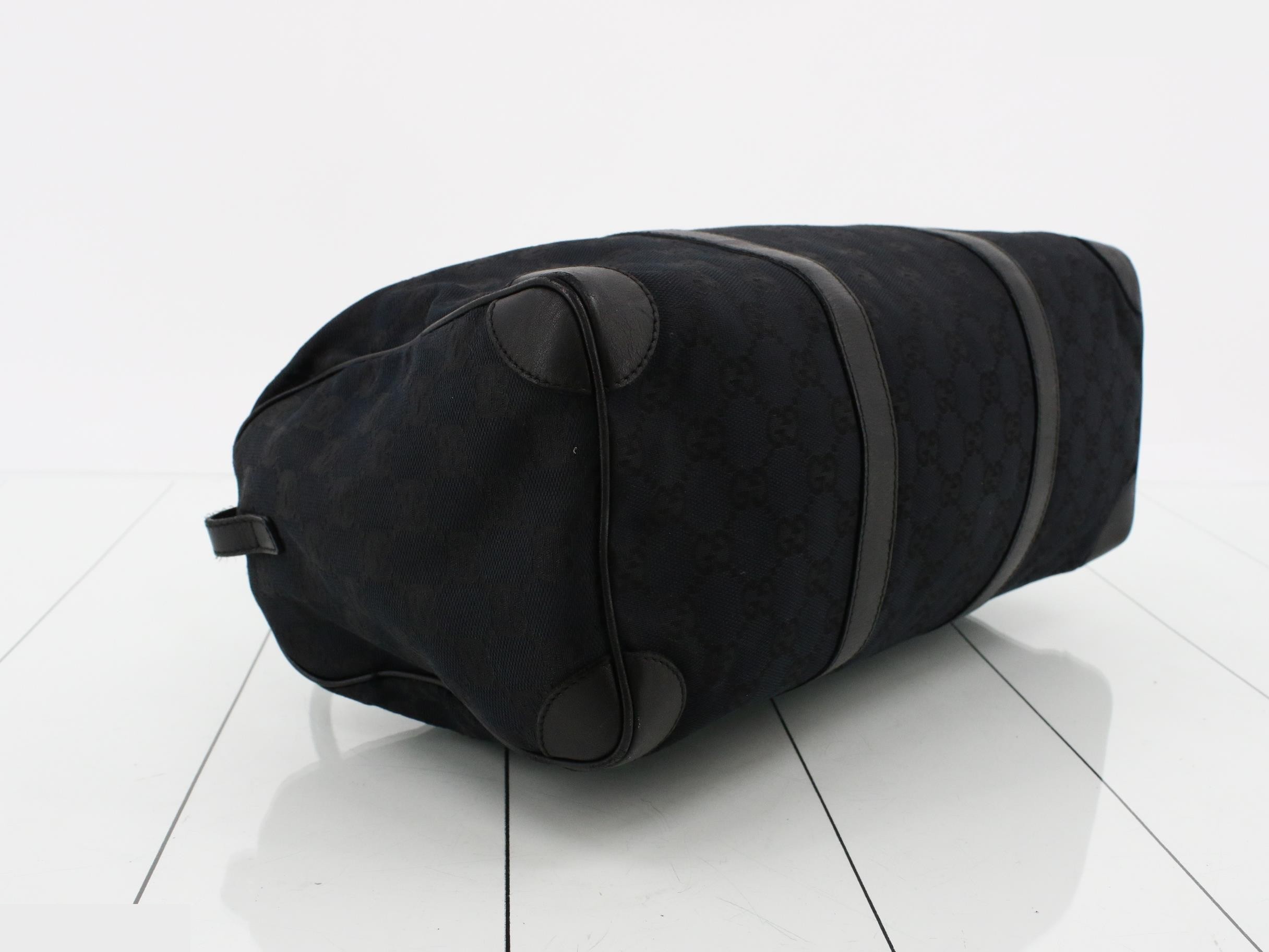 GG Canvas Boston Bag — view 5