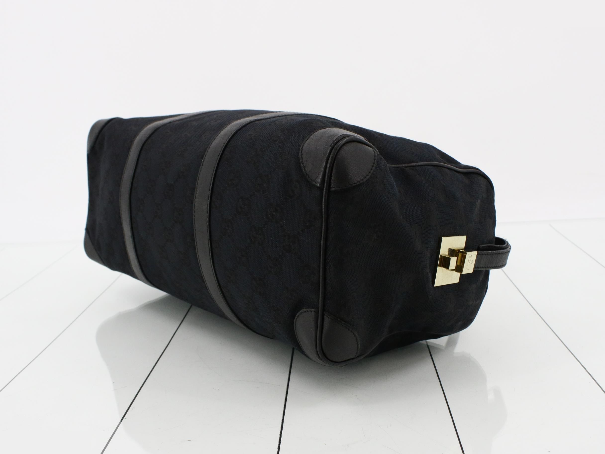 GG Canvas Boston Bag — view 6