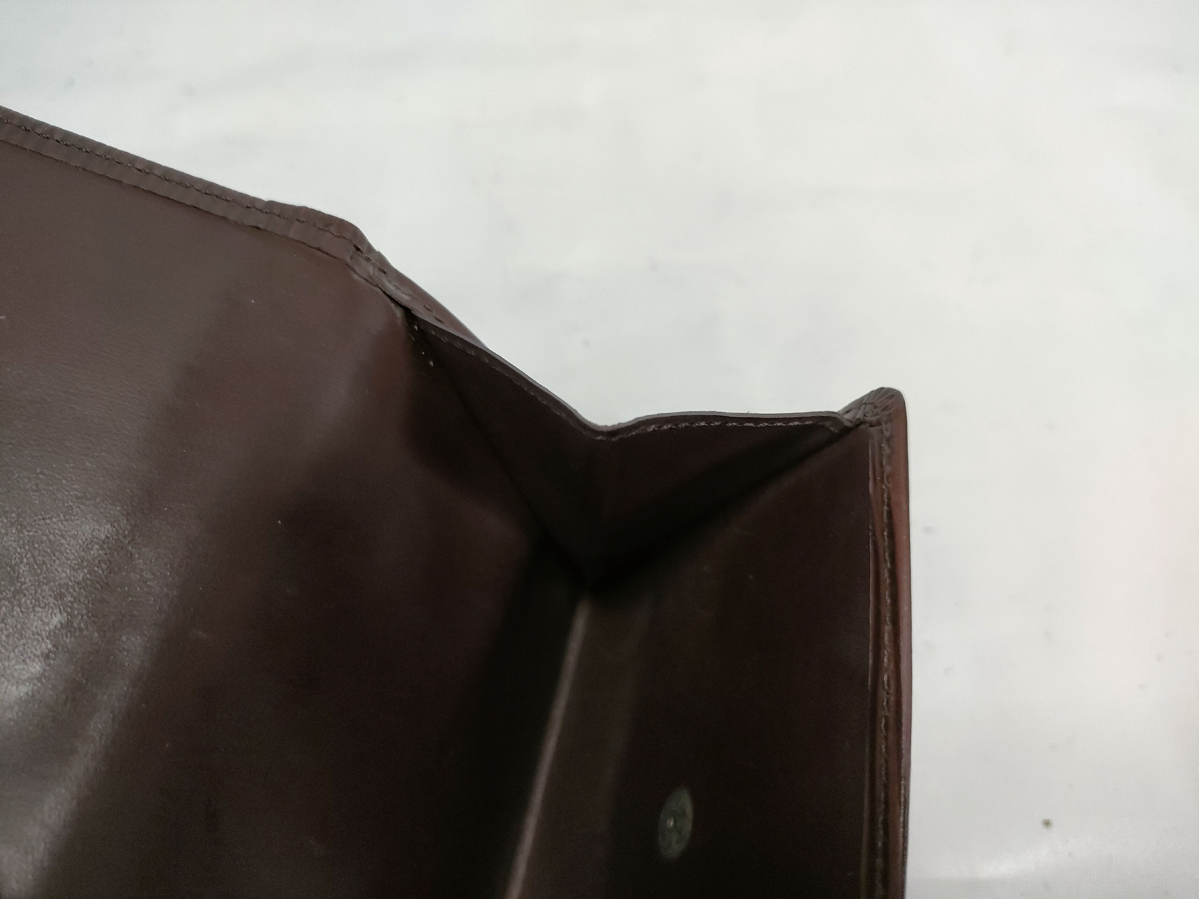 Epi Leather Wallet with Double Snap Closure — view 11