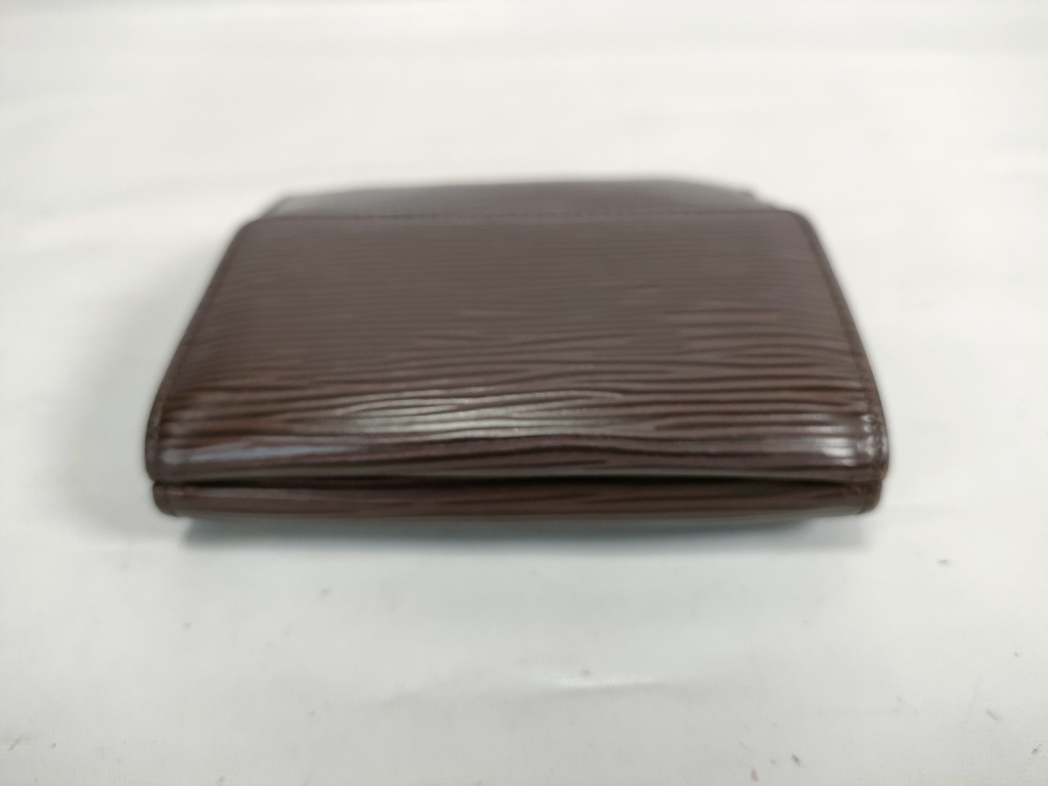 Epi Leather Wallet with Double Snap Closure — view 6