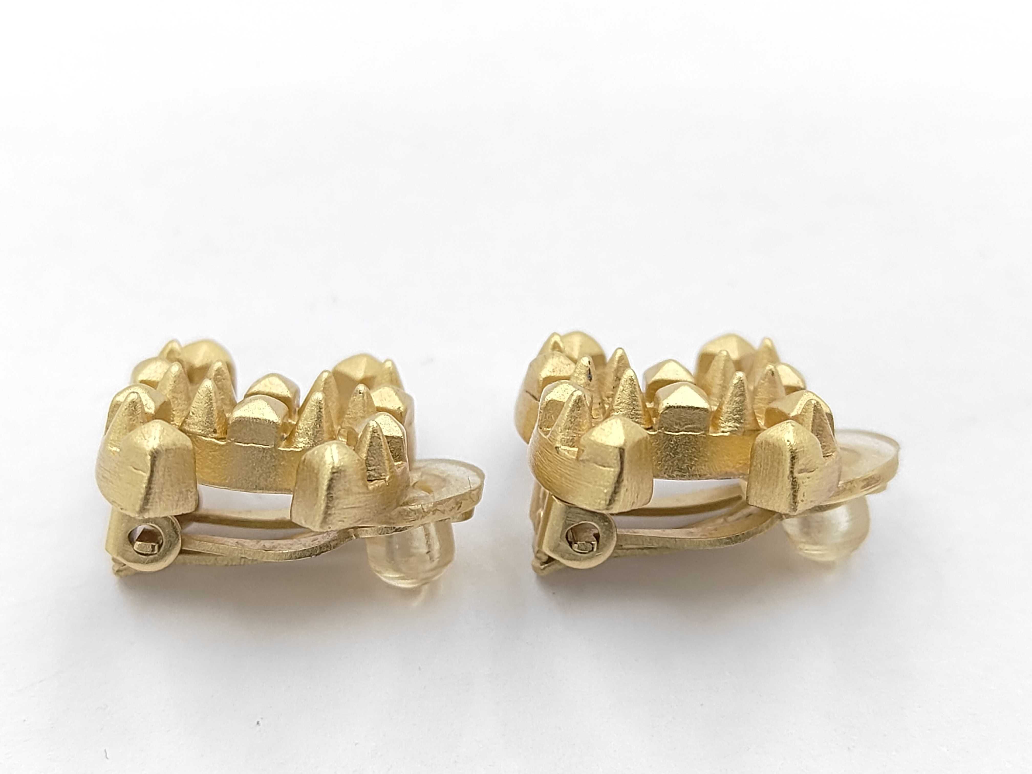 Coco Mark Earrings, Gold Color, 03P Earrings — view 3