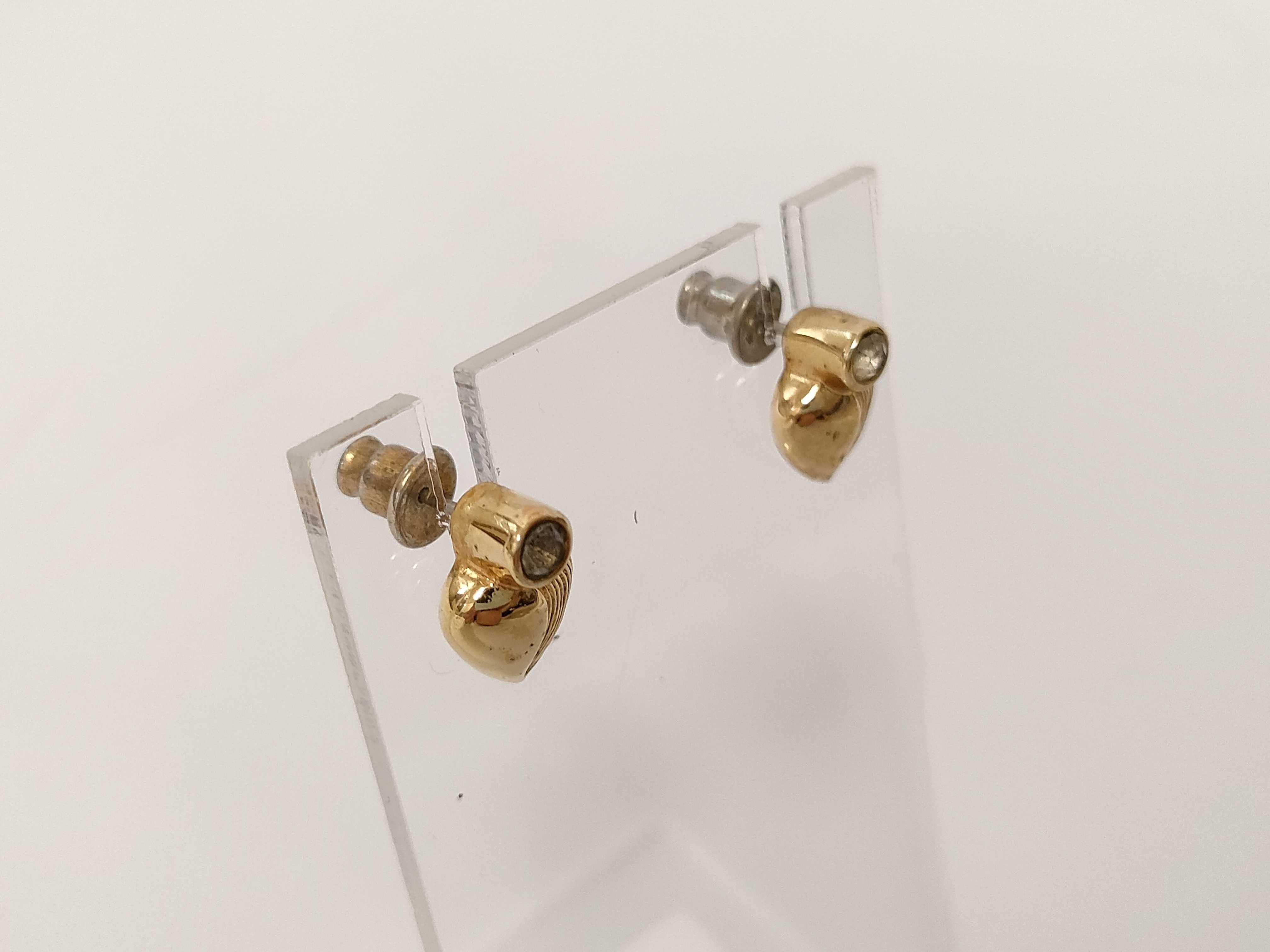 Christian Earrings, Heart Motif, Gold Earrings — view 3