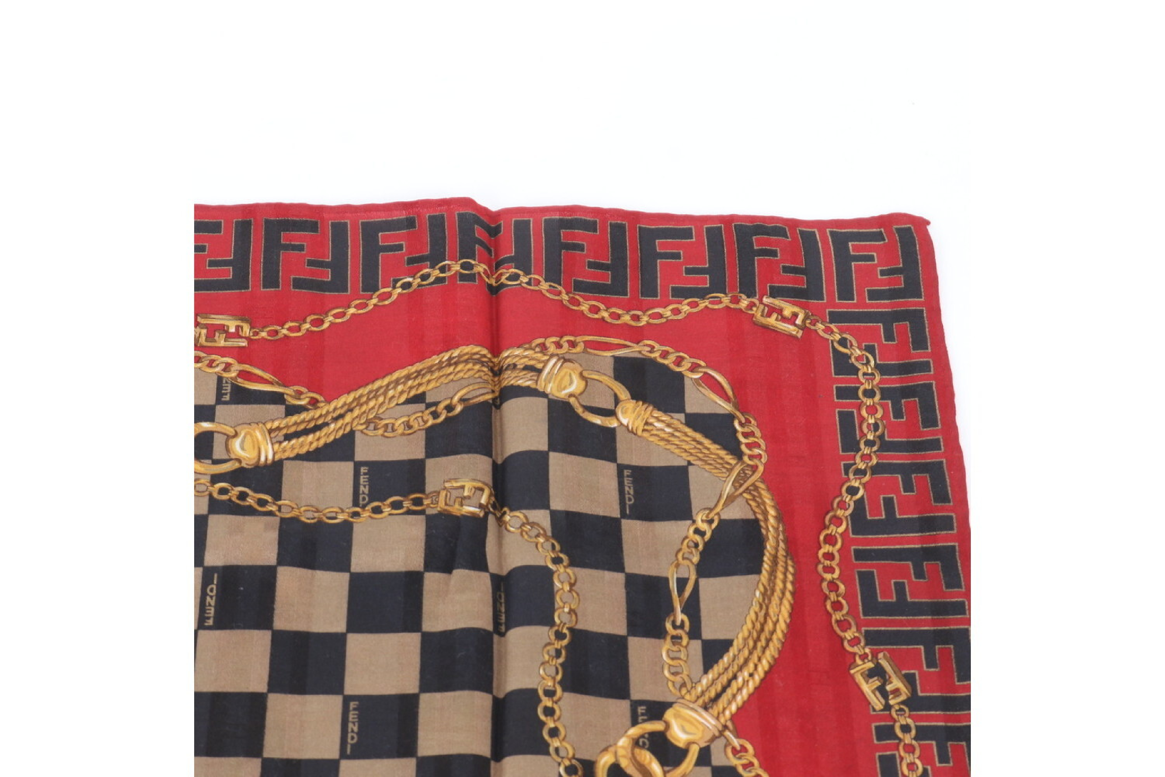 Zucca Chain Pattern Scarf and other accessories — view 2