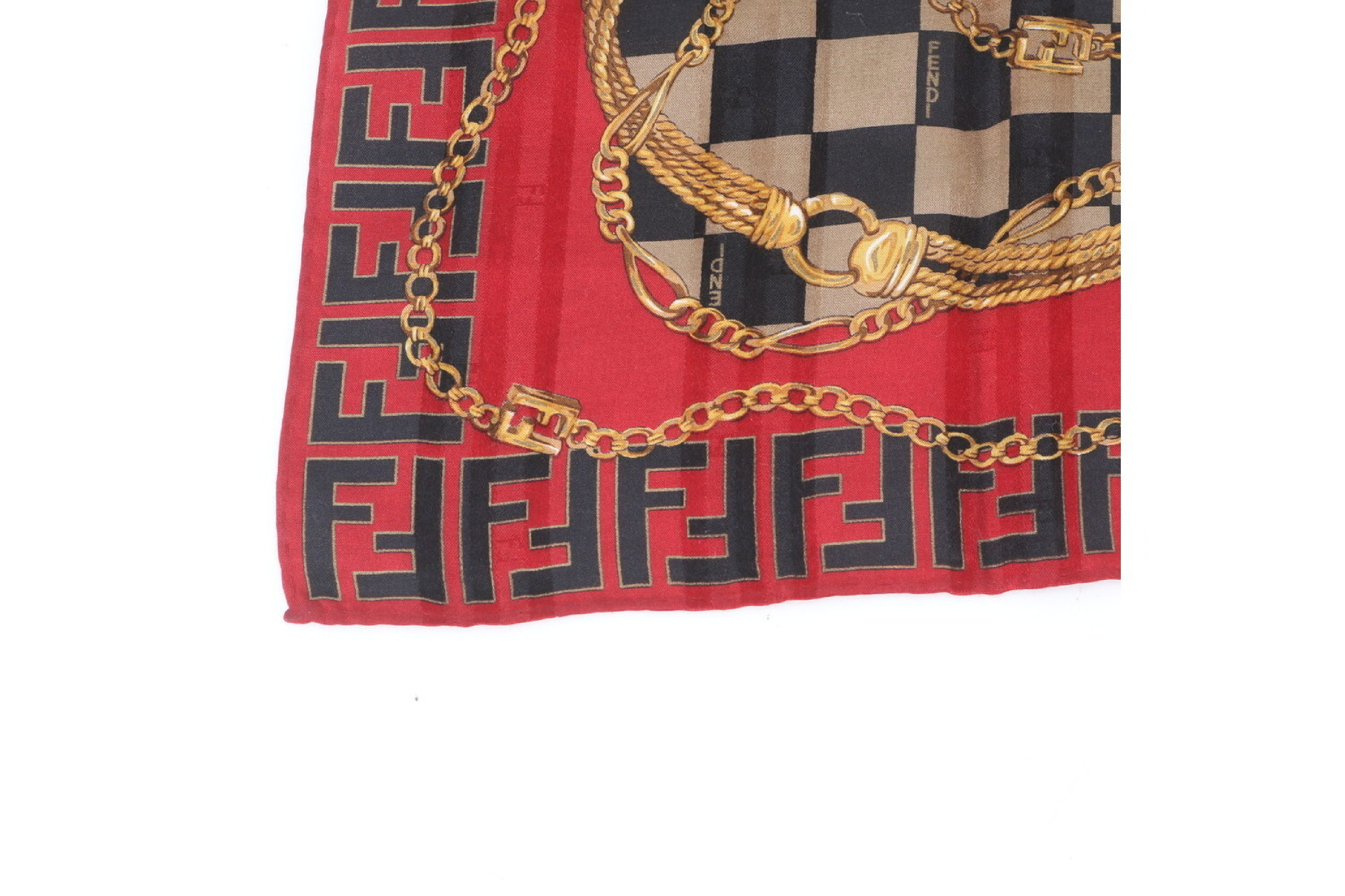 Zucca Chain Pattern Scarf and other accessories — view 4