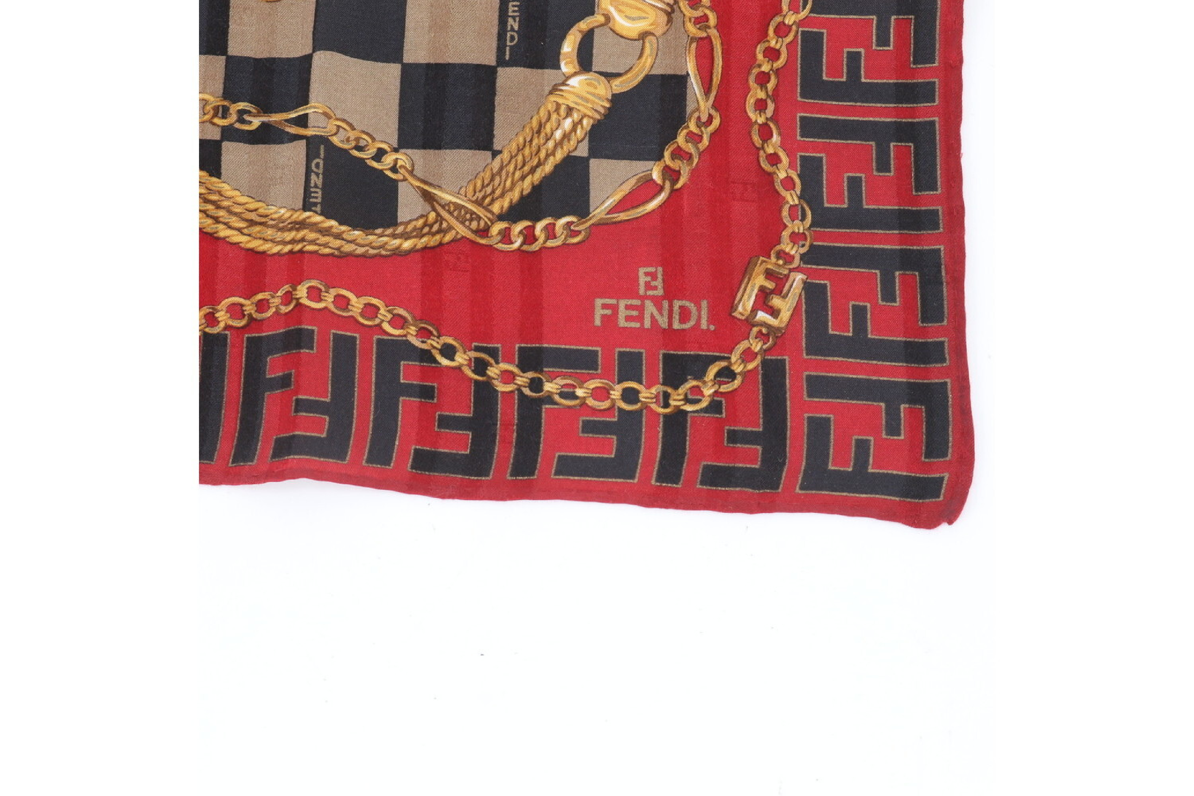 Zucca Chain Pattern Scarf and other accessories — view 5