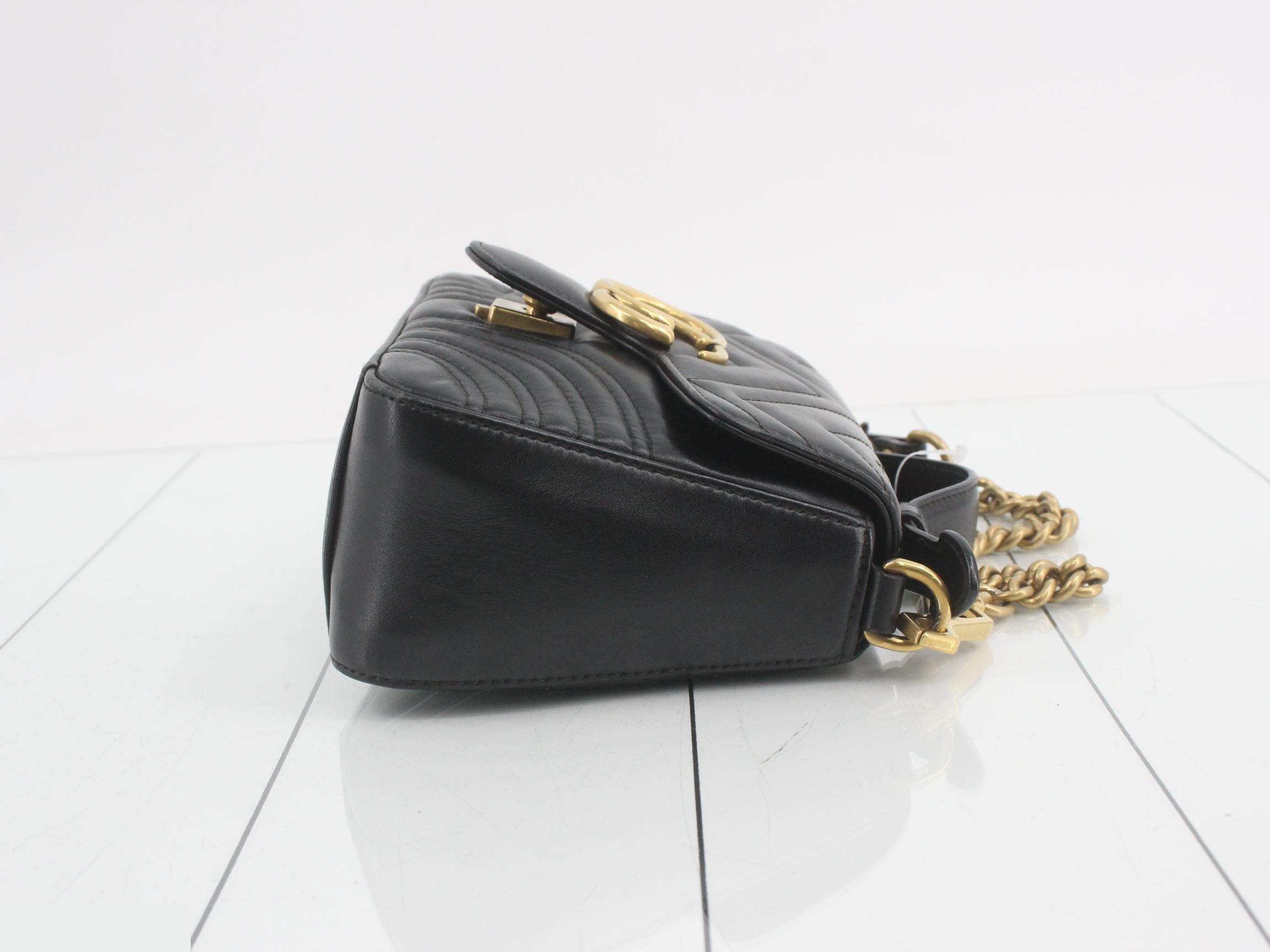 GG Marmont Quilted Shoulder Bag — view 3