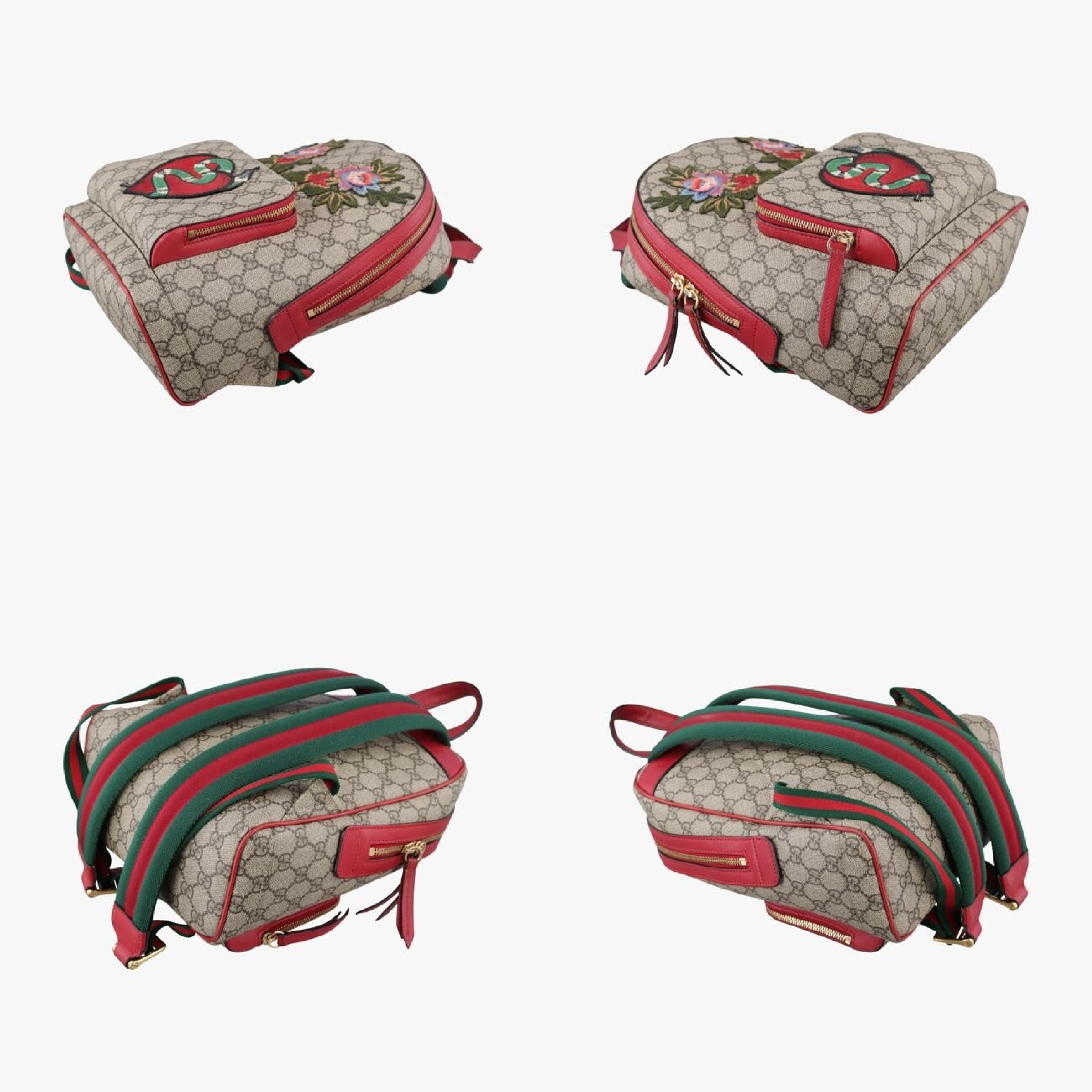 GG Supreme Tian Multicolor PVC Coated Canvas Backpack 427042 A020486382 — view 4