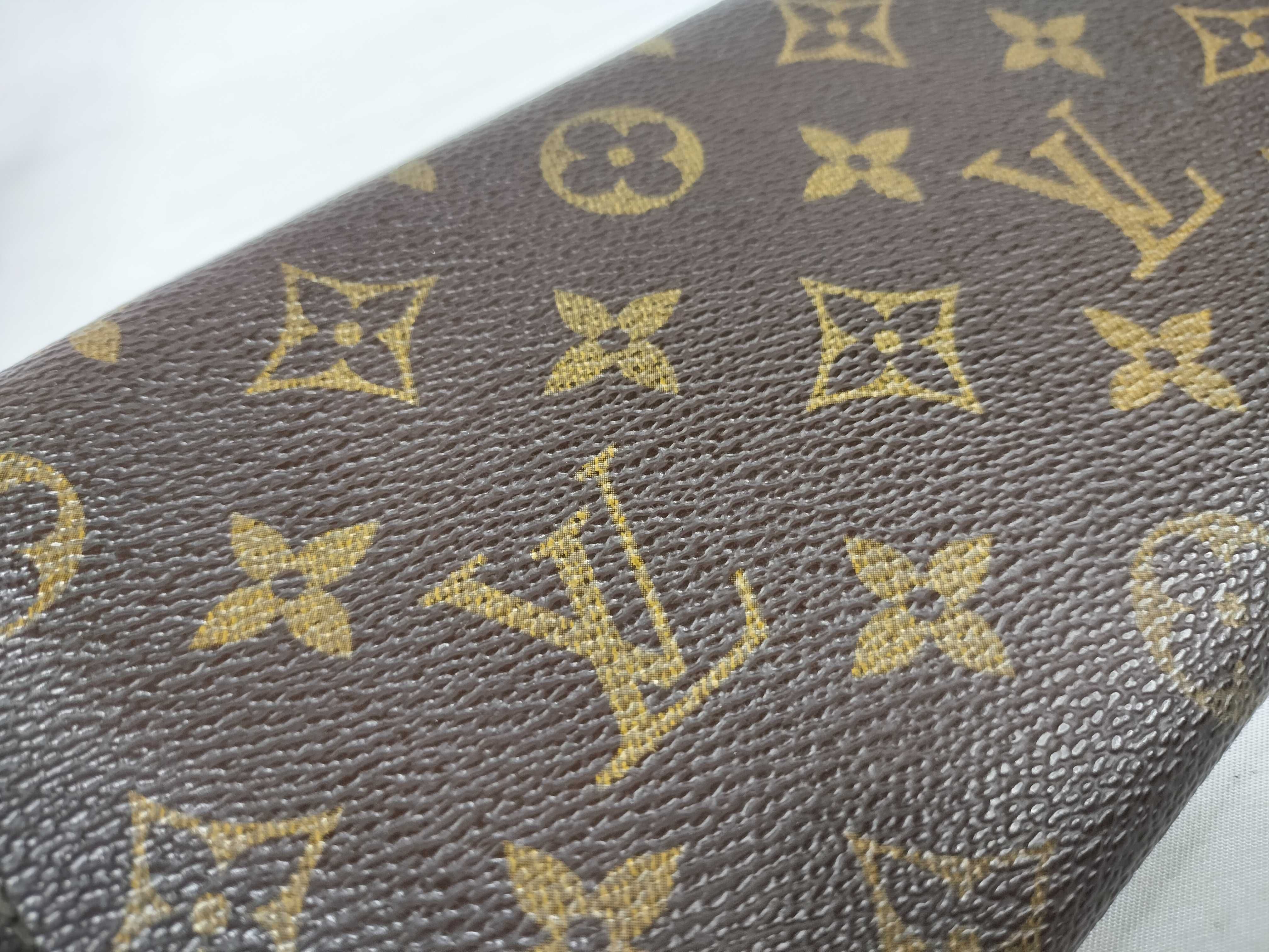 Monogram LV Wallet Portefeuille Sarah Brown Wallet — view 15