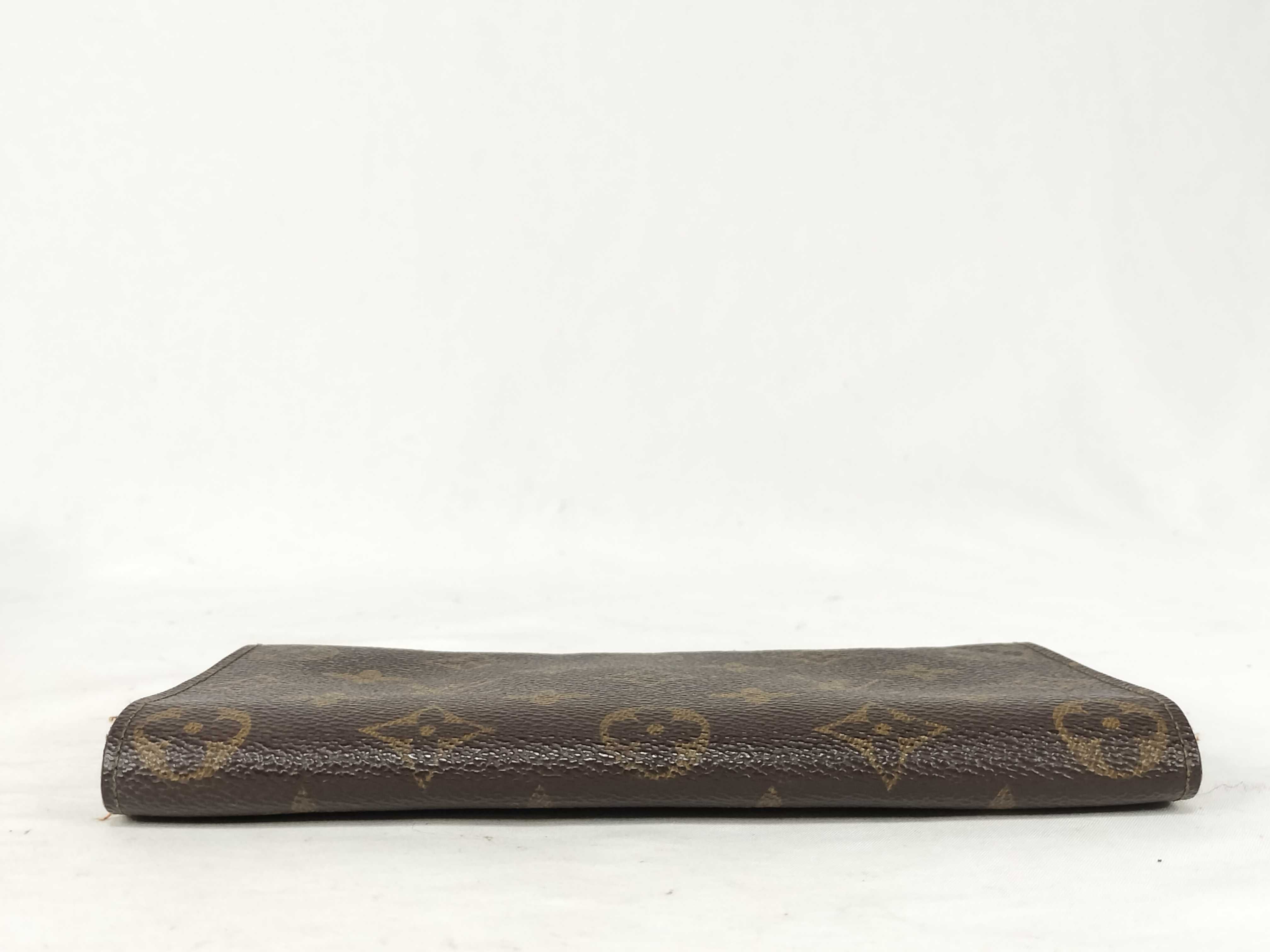 Monogram LV Wallet Portefeuille Sarah Brown Wallet — view 6