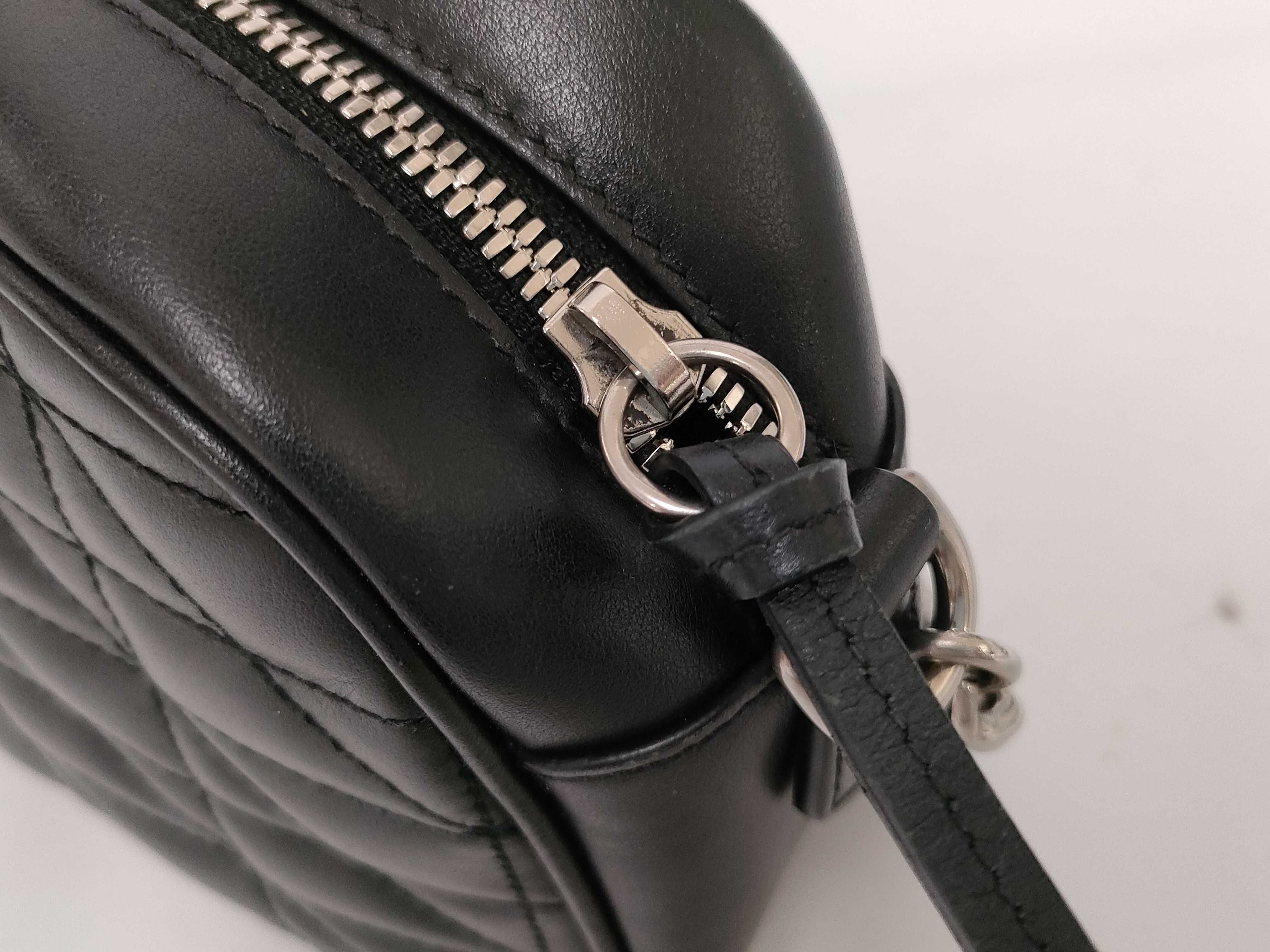 GG Marmont Leather Chain Shoulder Bag, Black, 447632 (Shoulder Bag) — view 3