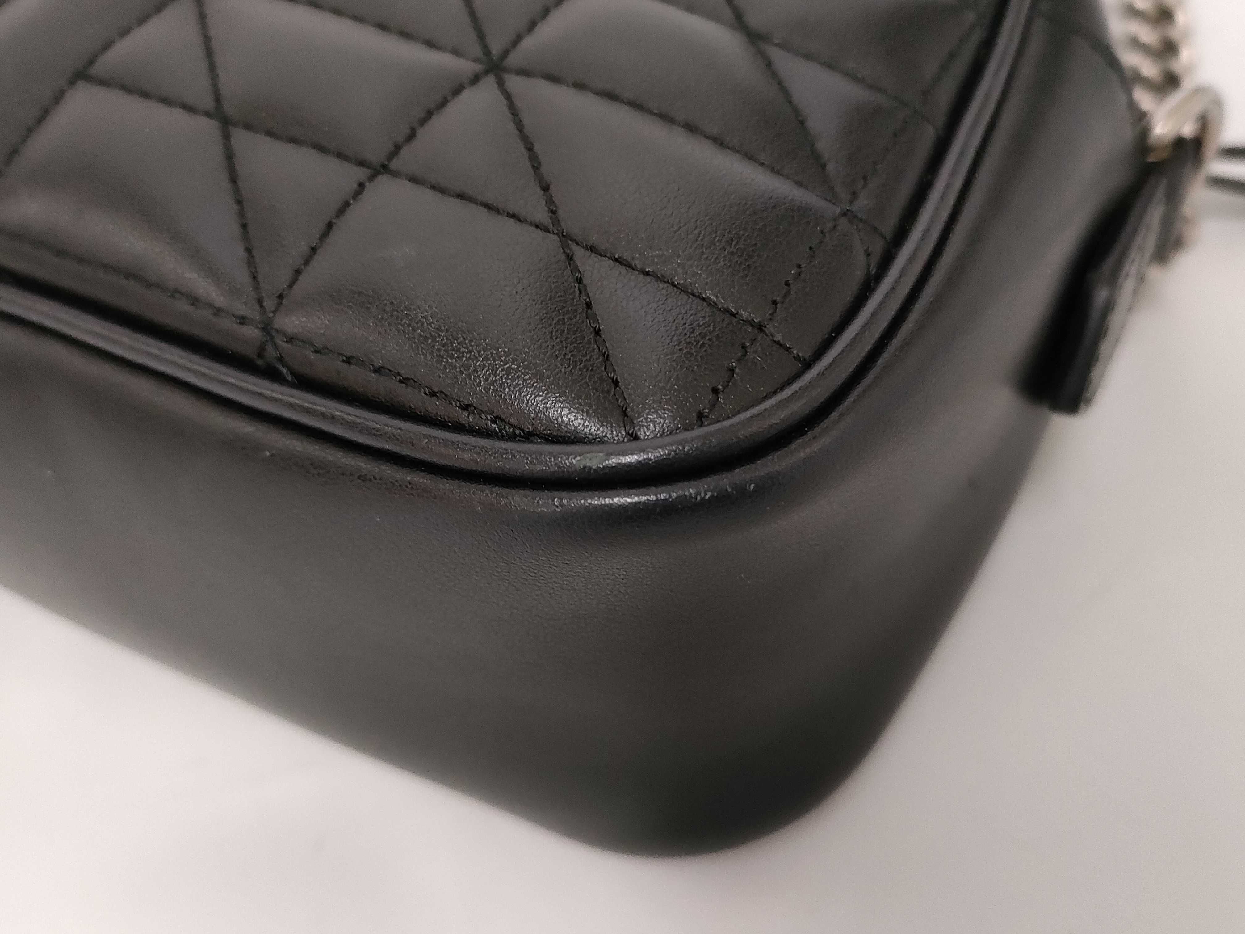 GG Marmont Leather Chain Shoulder Bag, Black, 447632 (Shoulder Bag) — view 5