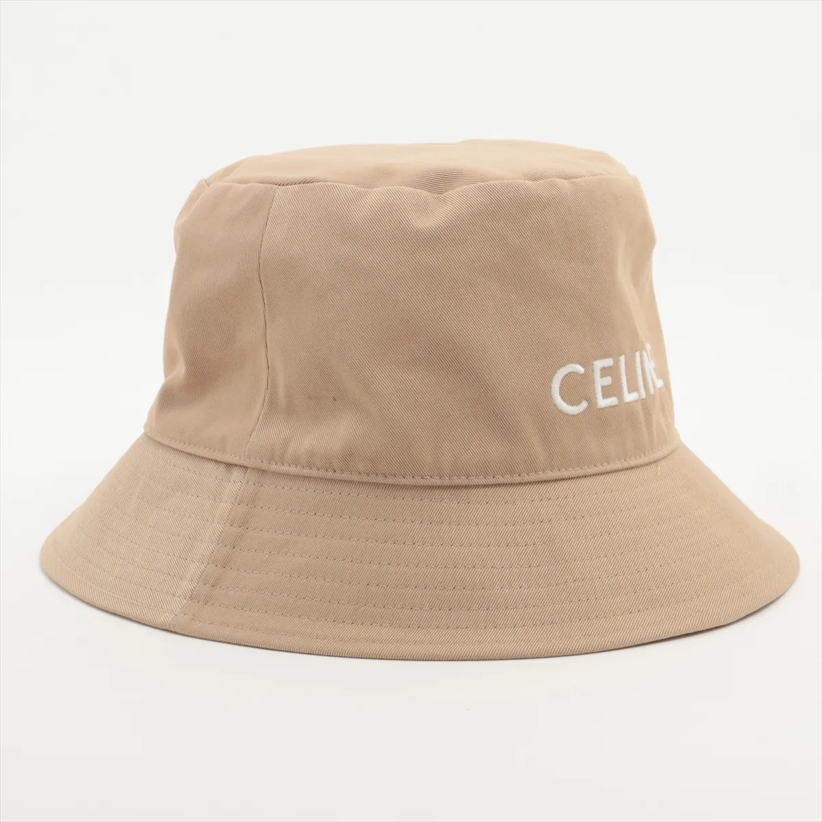 2AU3B968P Logo Cap, Size M, Cotton, Beige. Shows signs of wear, — view 2