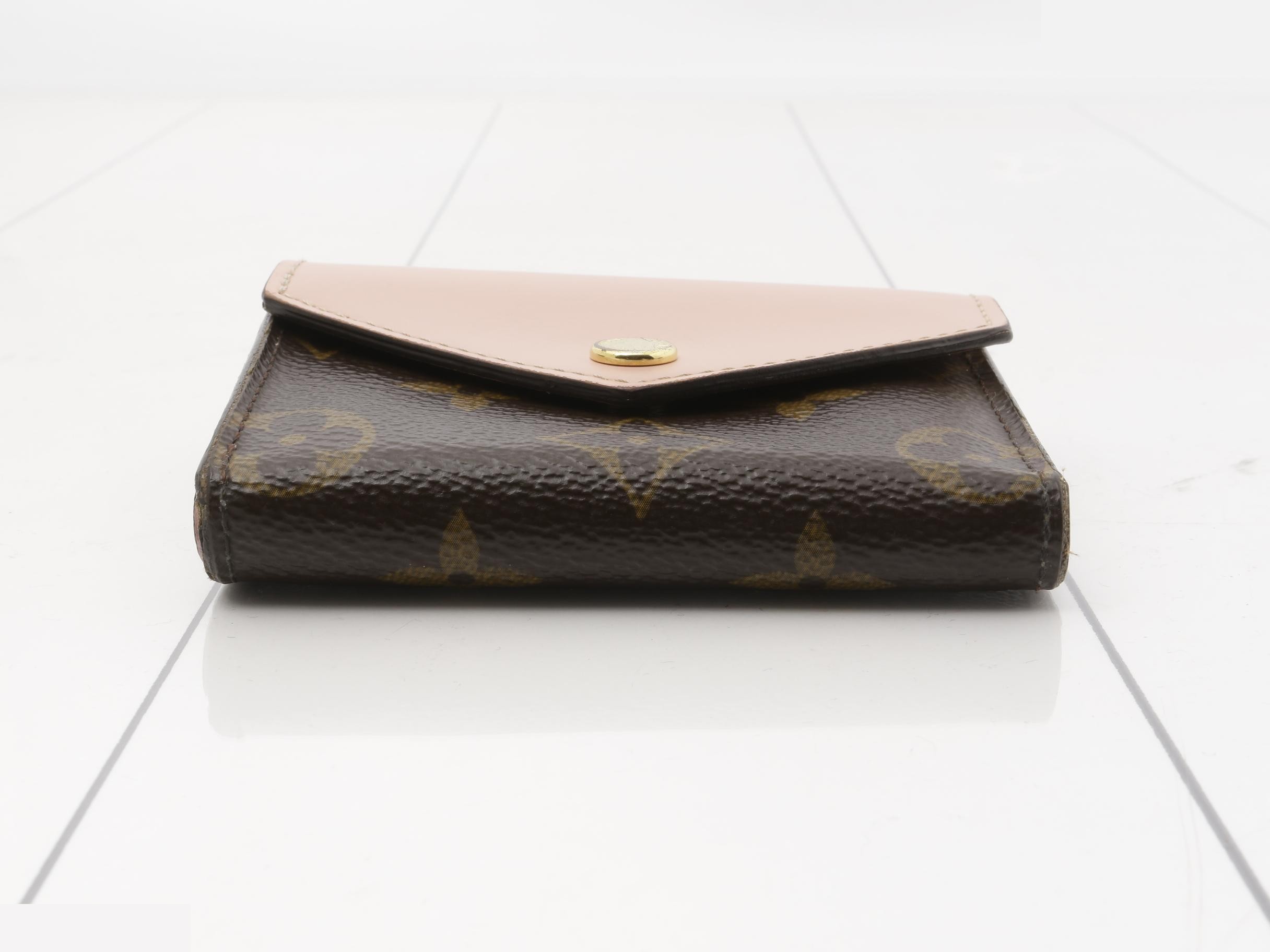 Portefeuille Zoé Rose Ballerine Tri-fold Wallet — view 3