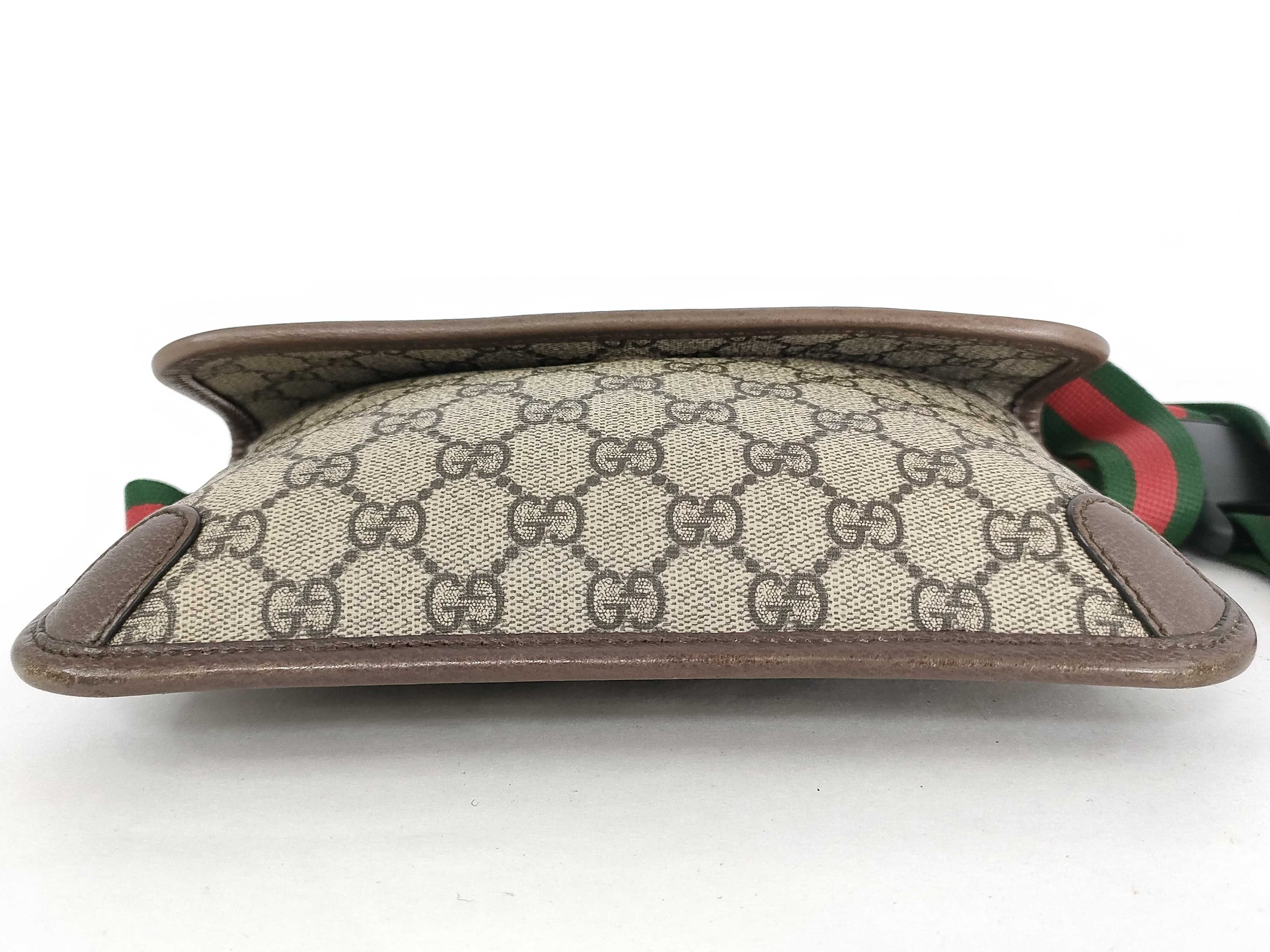 GG Tiger Head Shoulder Bag, Brown Shoulder Bag — view 7