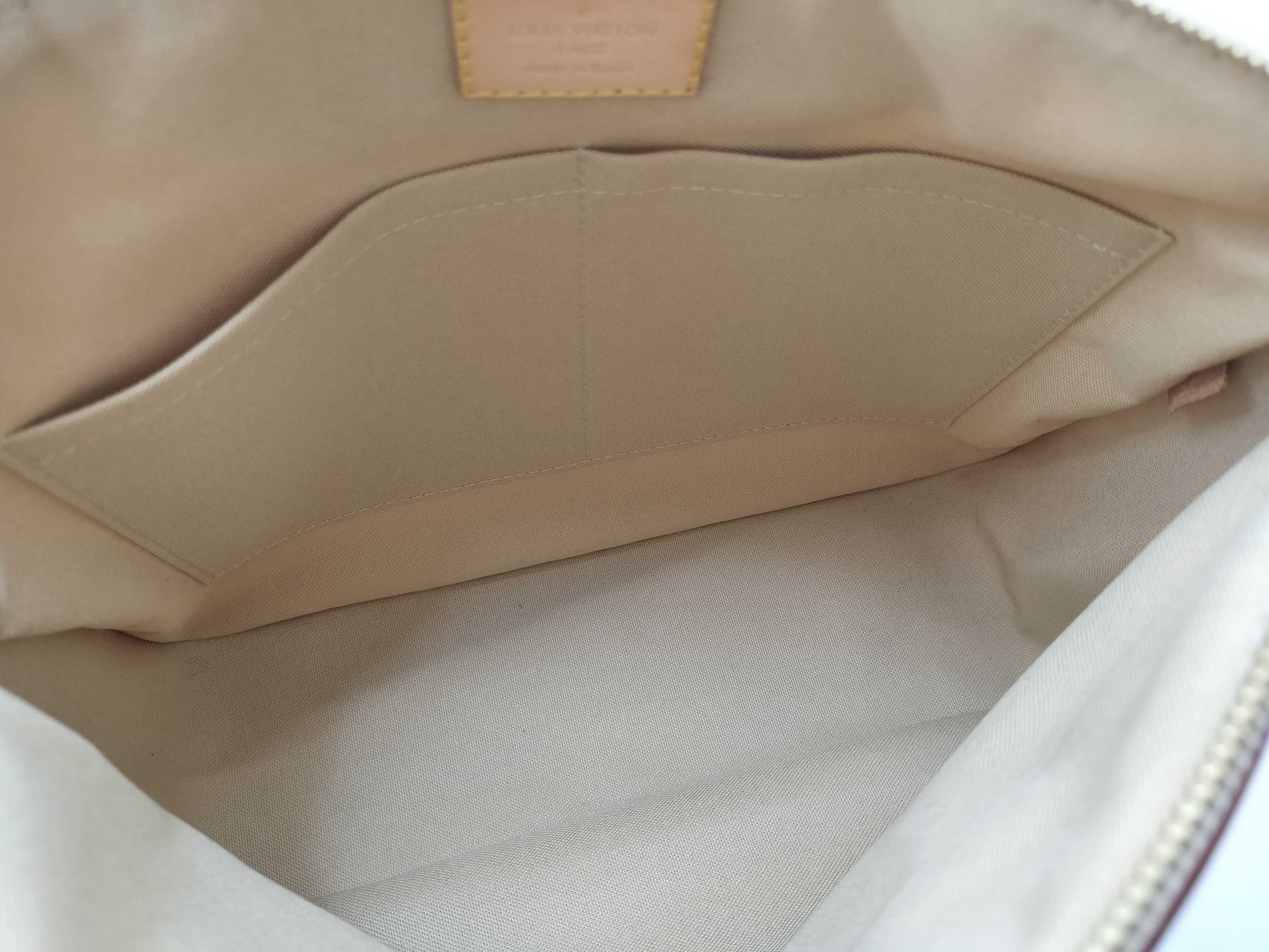 Damier Azur Siracusa PM N41113 GI0164 White Shoulder Bag — view 12