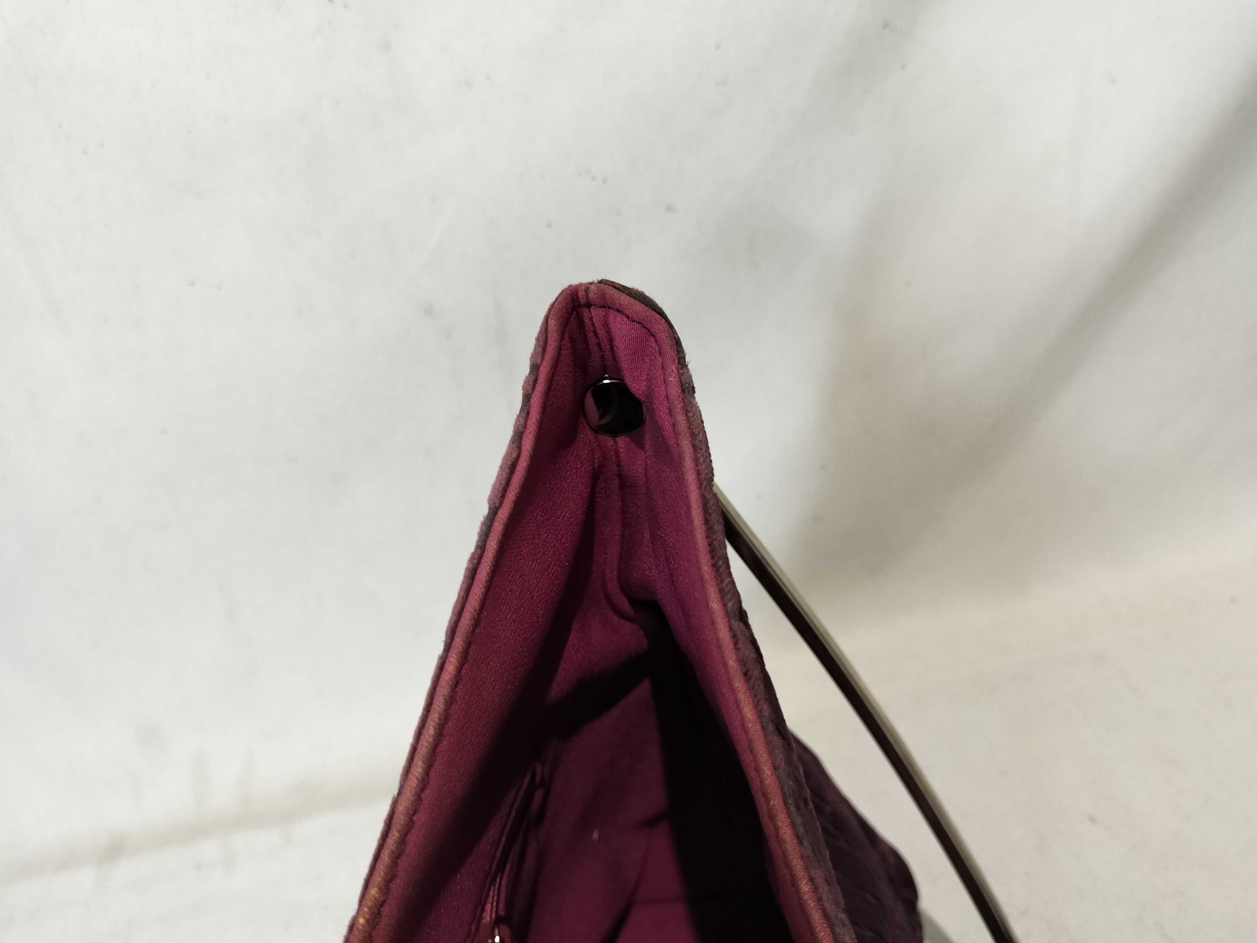 001・3444・1978 Velour One-Shoulder Handbag — view 11