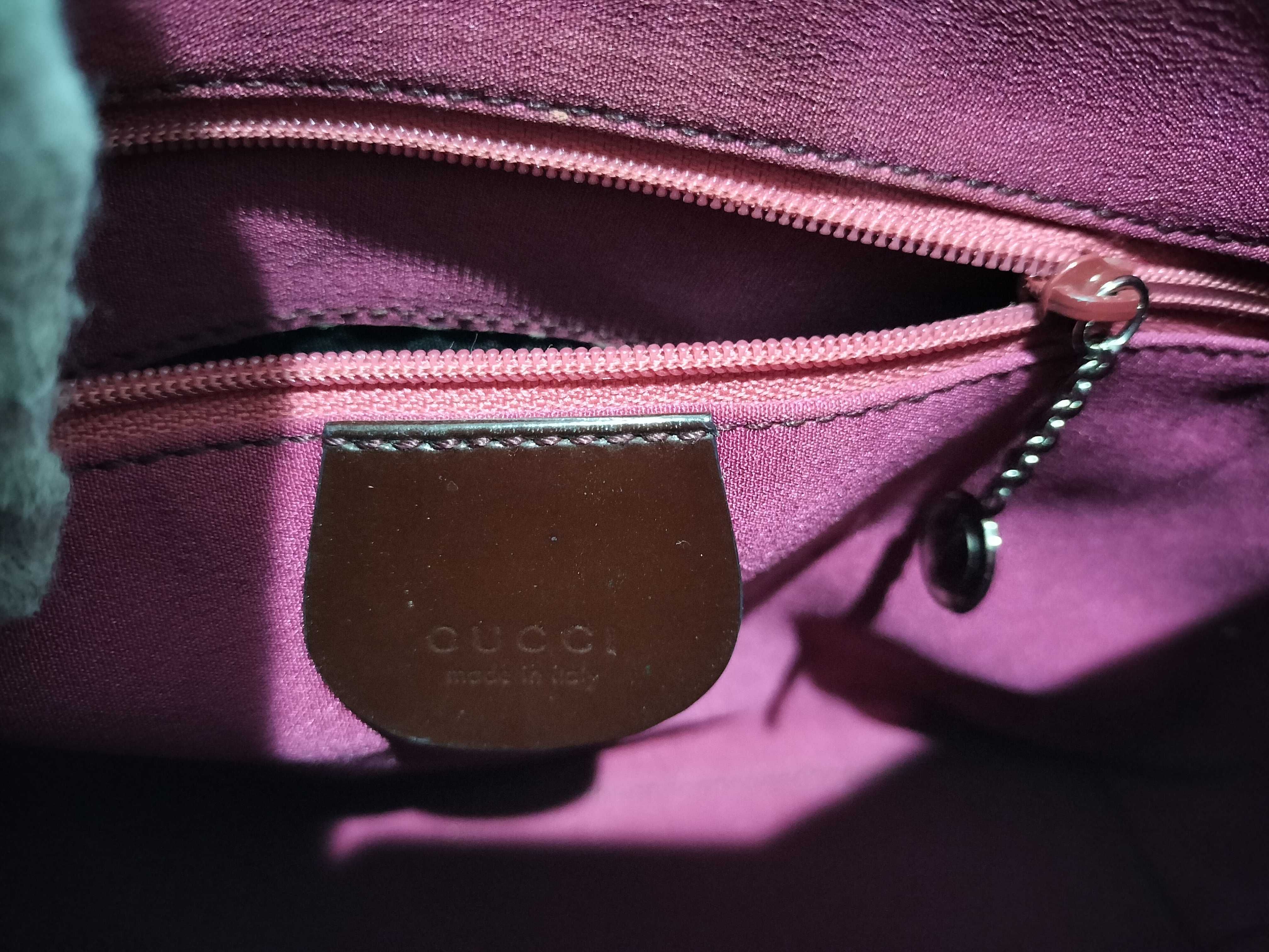 001・3444・1978 Velour One-Shoulder Handbag — view 10