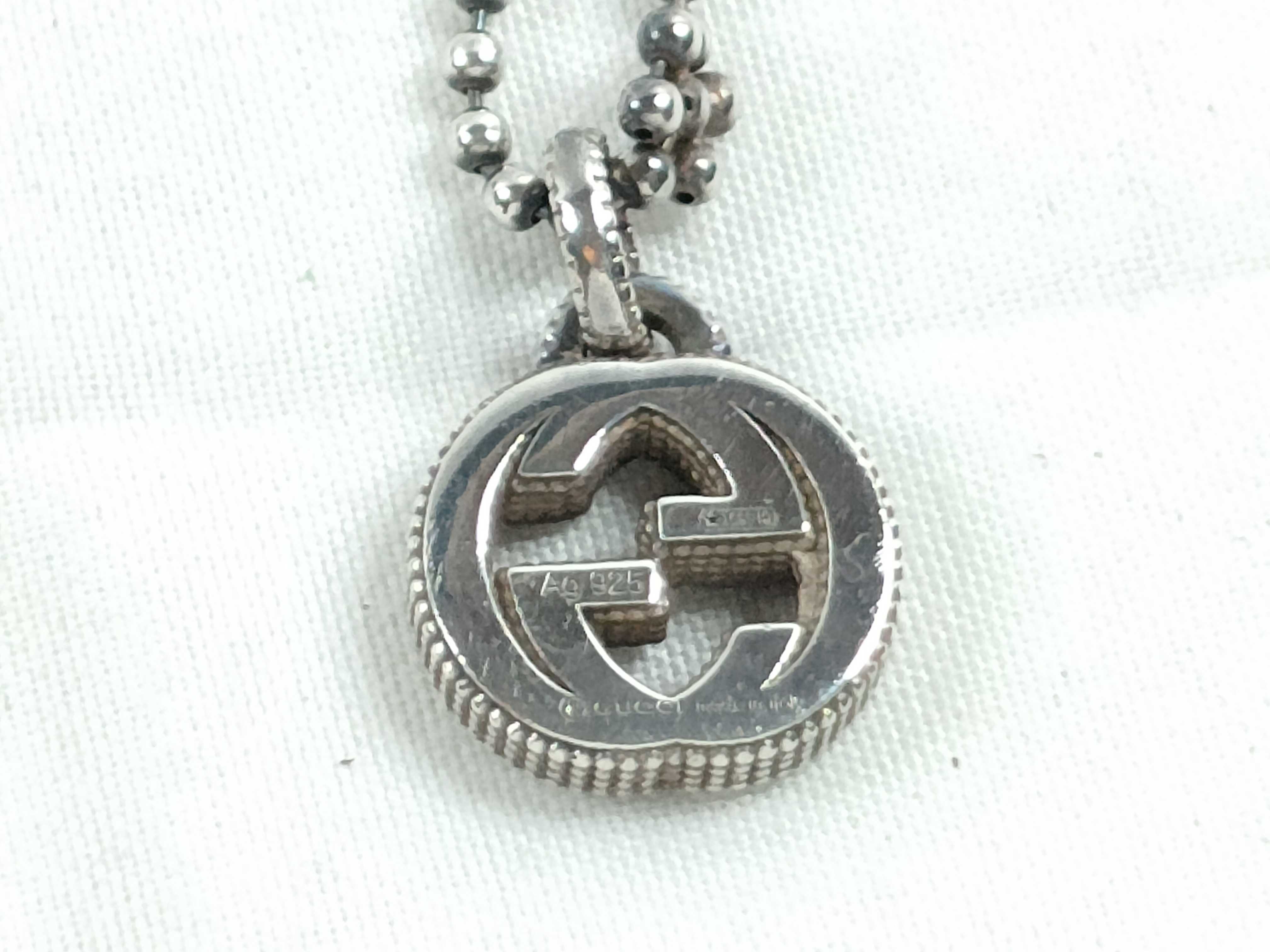 Interlocking Necklace, 925 Sterling Silver, 8.6g — view 2