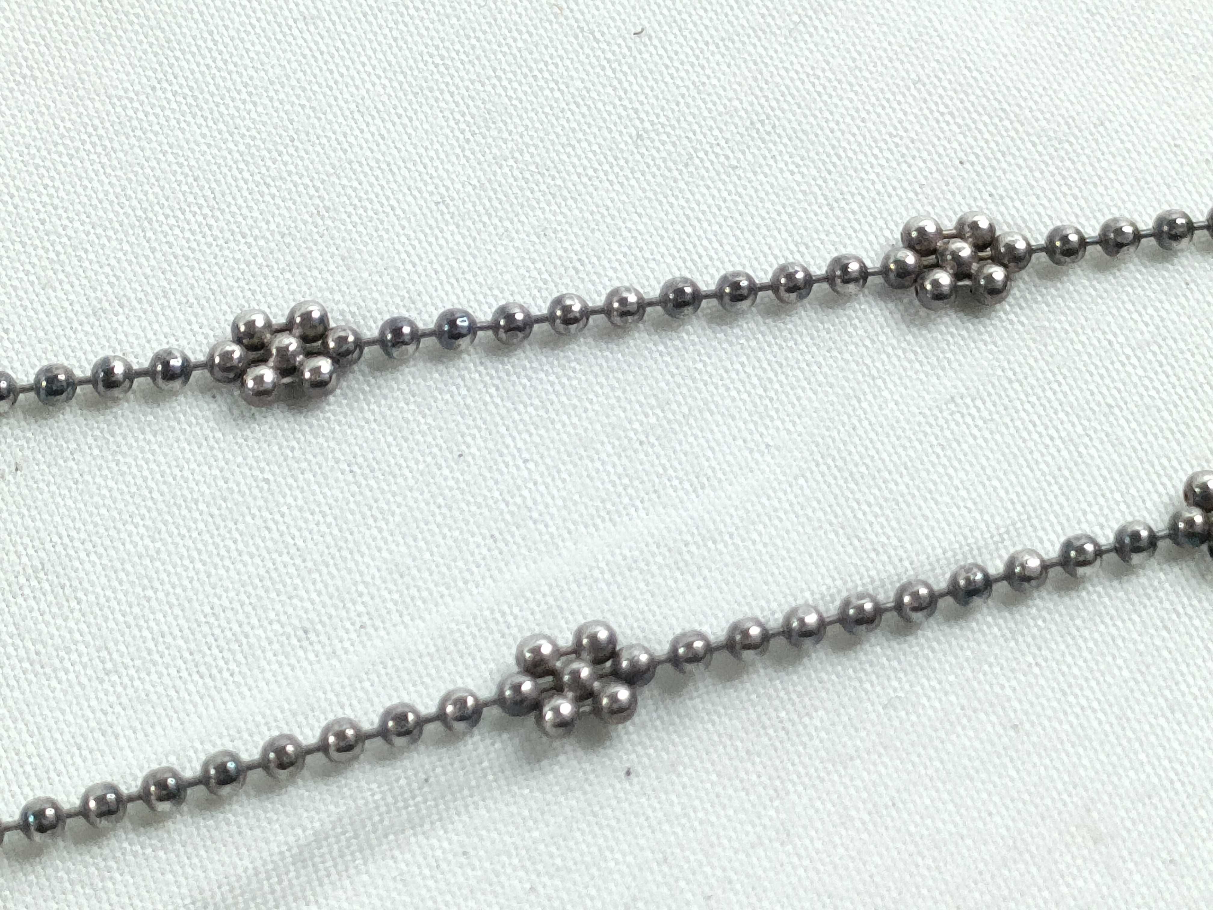 Interlocking Necklace, 925 Sterling Silver, 8.6g — view 6