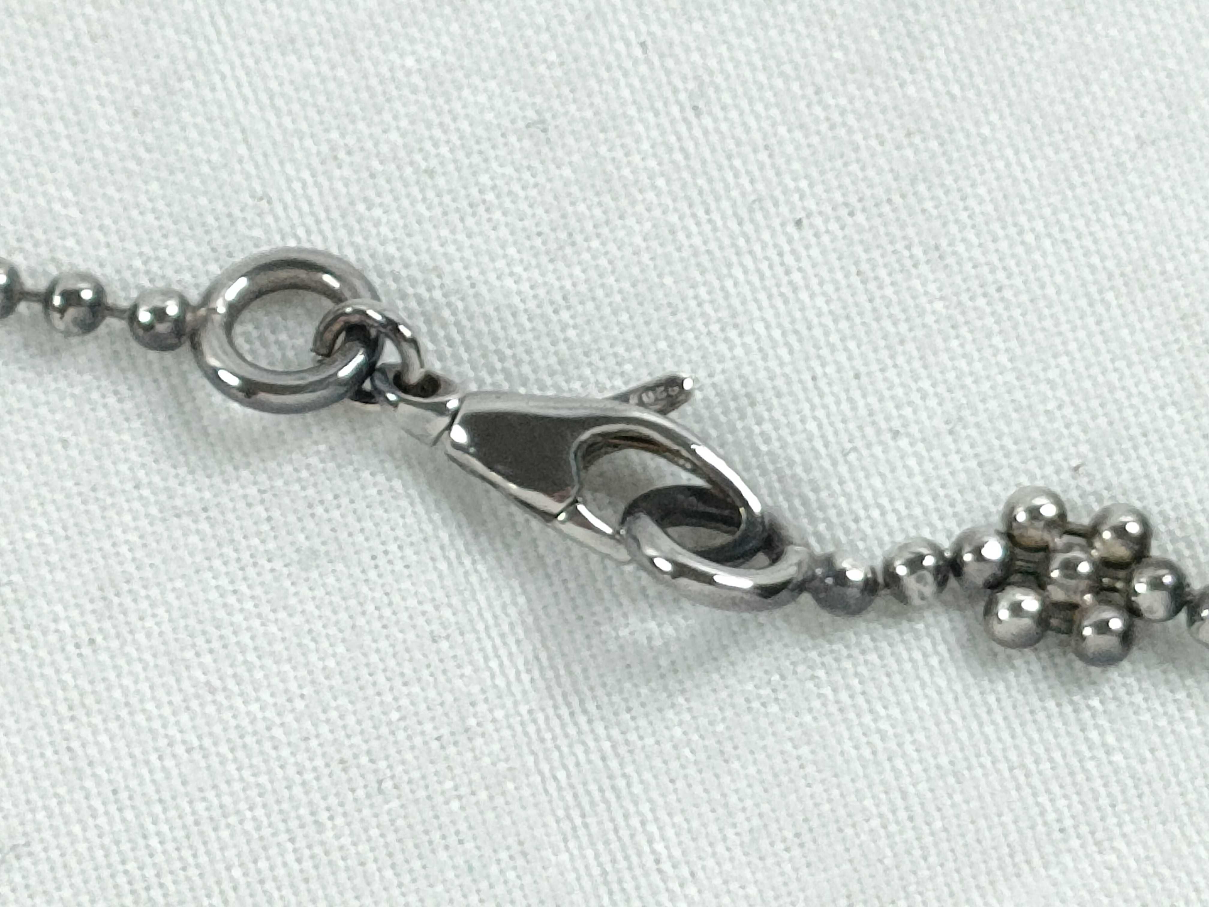 Interlocking Necklace, 925 Sterling Silver, 8.6g — view 7