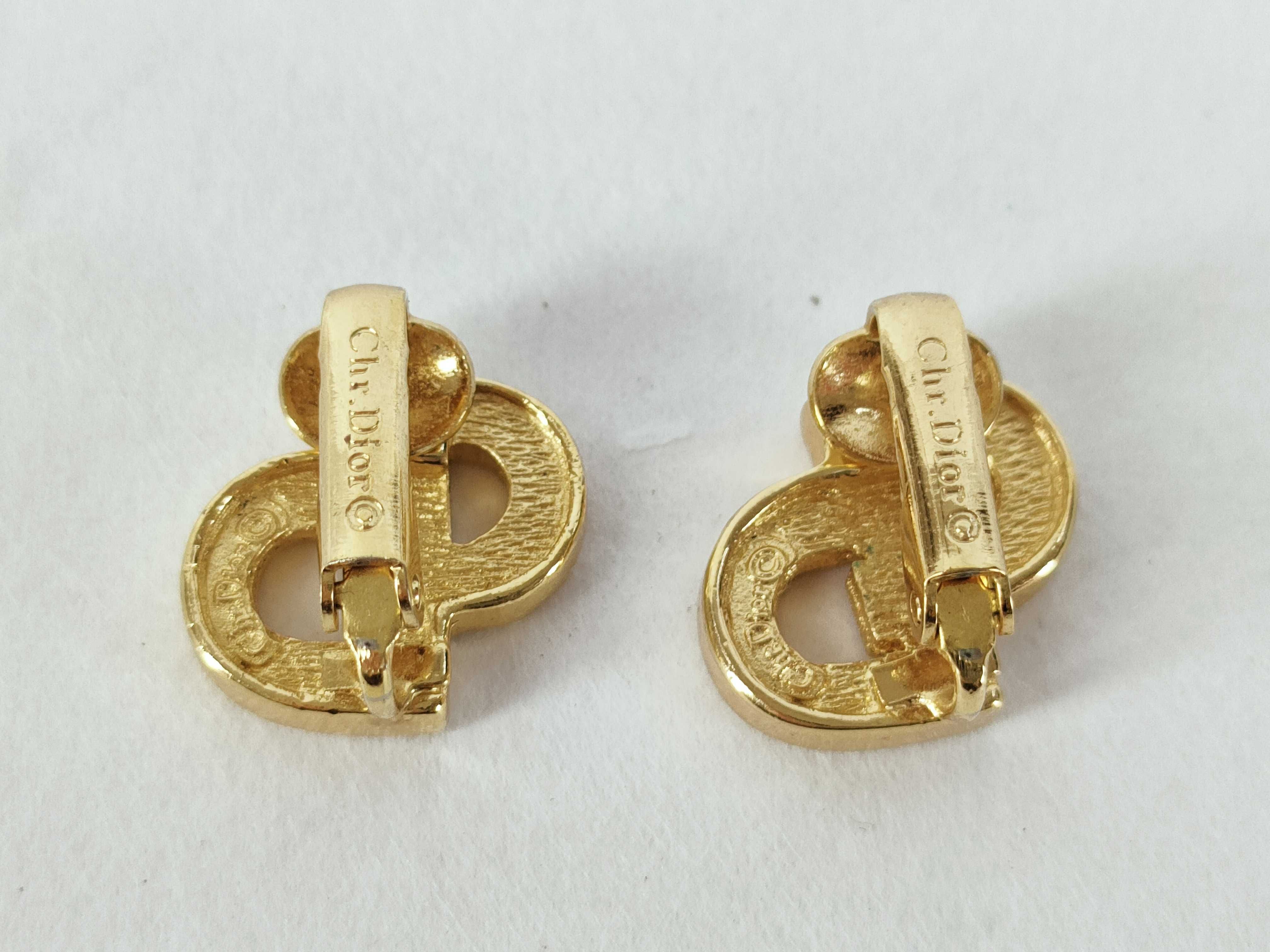 CD Rhinestone Earrings — view 3