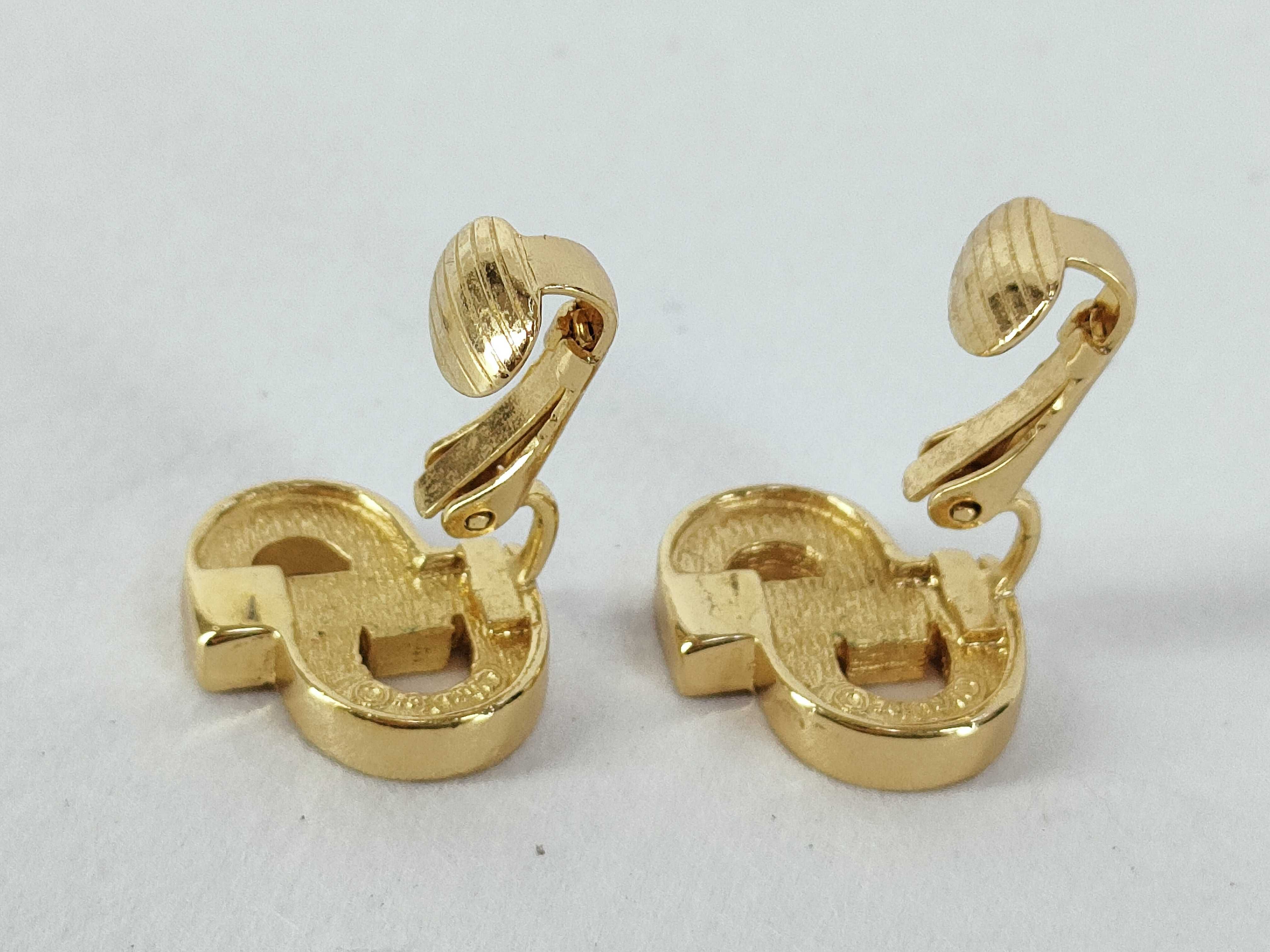 CD Rhinestone Earrings — view 5