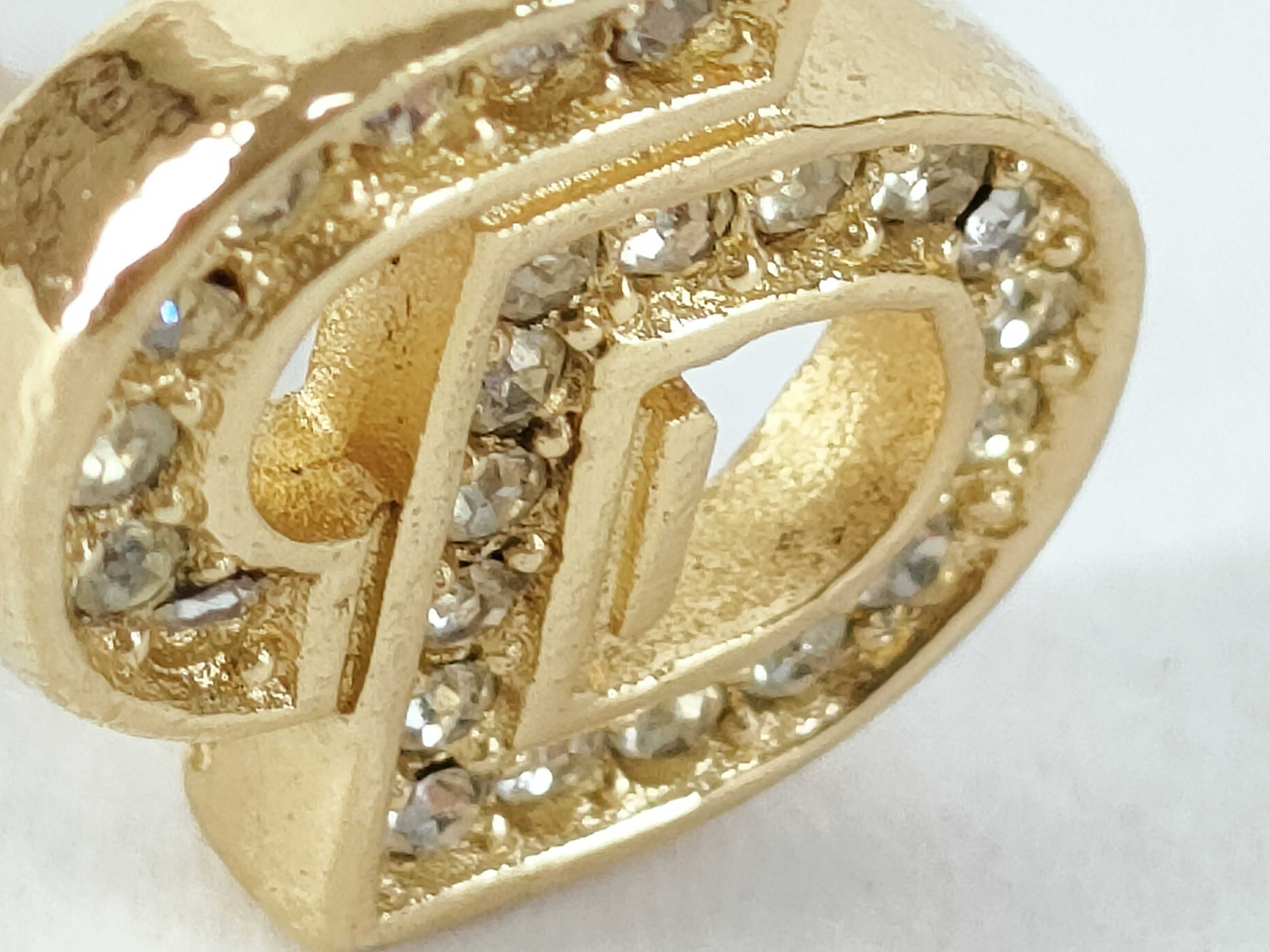 CD Rhinestone Earrings — view 8