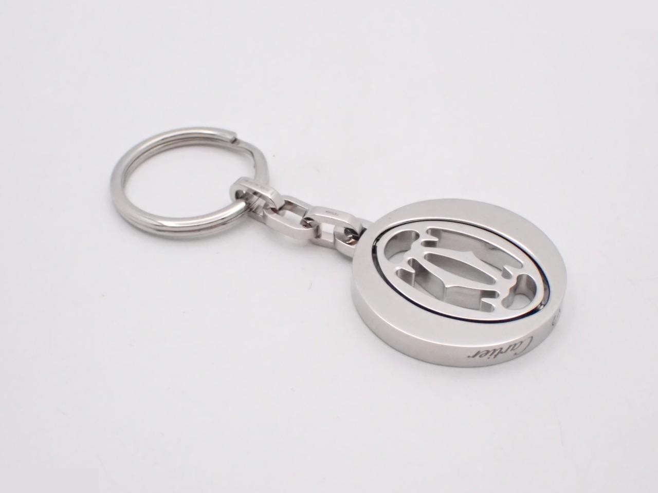 Double C Charm Keychain — view 2