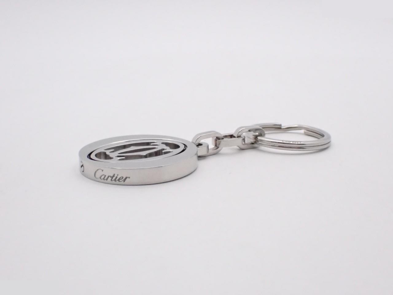Double C Charm Keychain — view 3