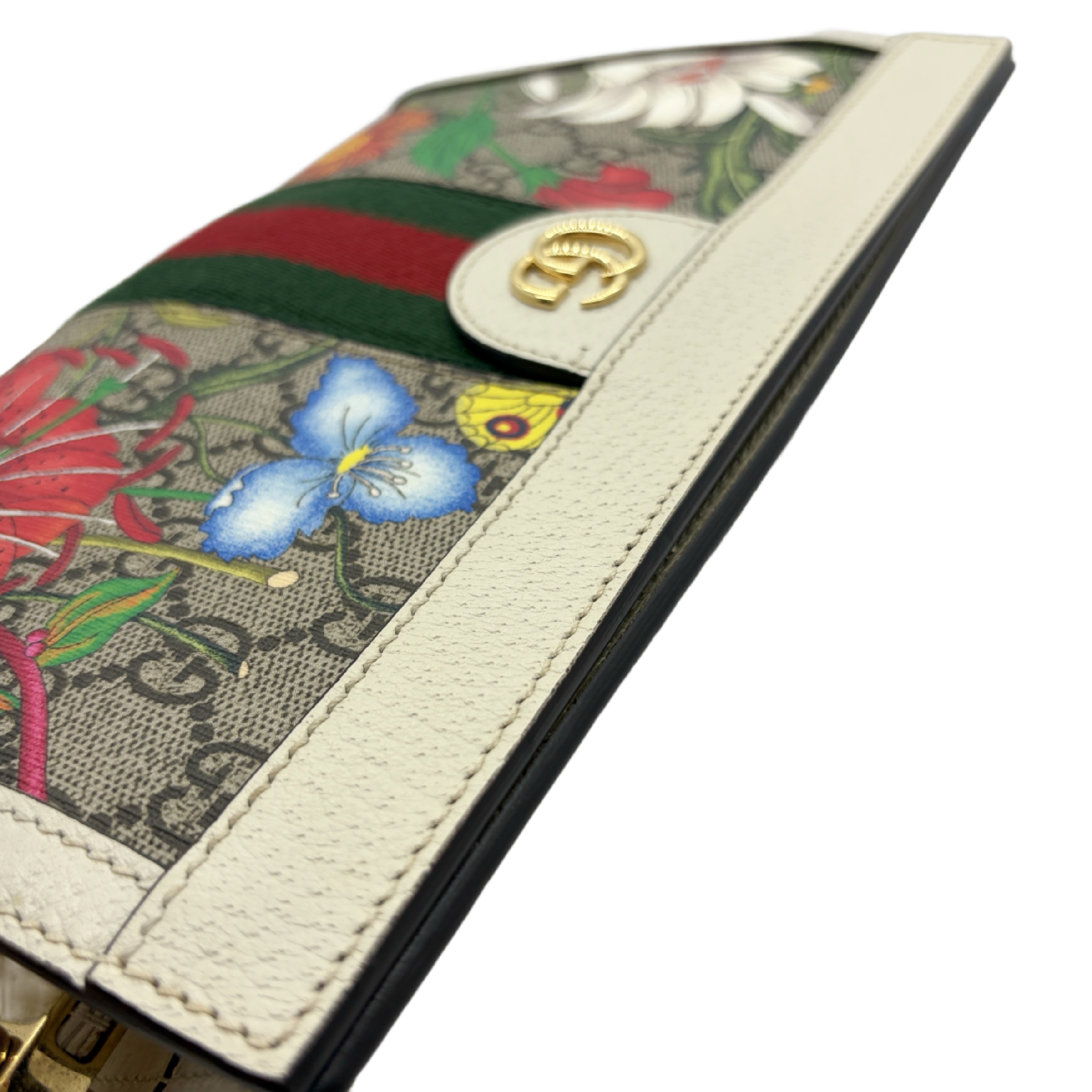 Ophidia GG Flora Shoulder Bag — view 6