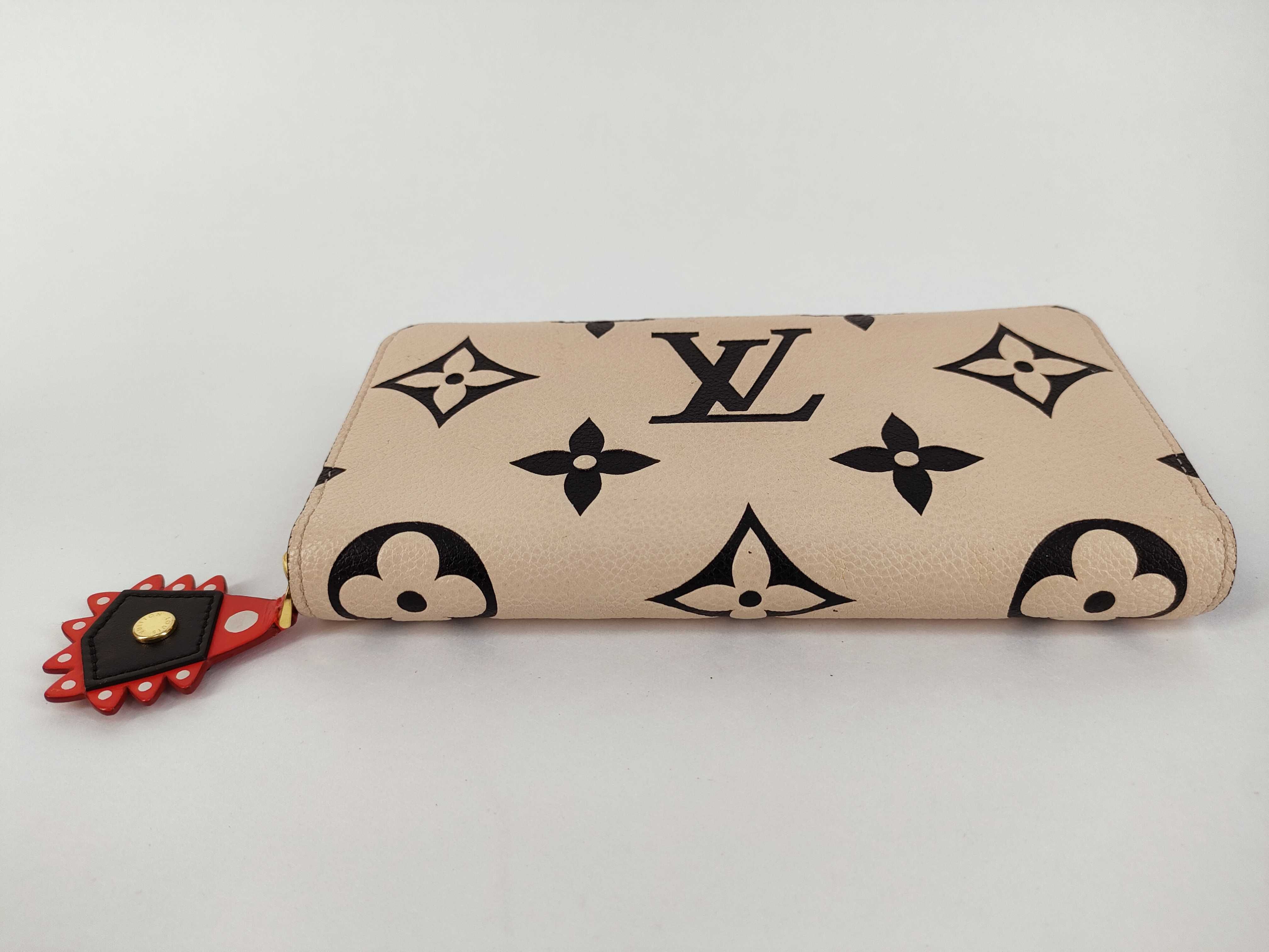 Monogram Empreinte Louis Vuitton Monogram Crafty Empreinte Zippy Wallet Cream Round Zipper Long Wallet M69727 Limited Empreinte SP4240 Box Dust Bag Wallet — view 5