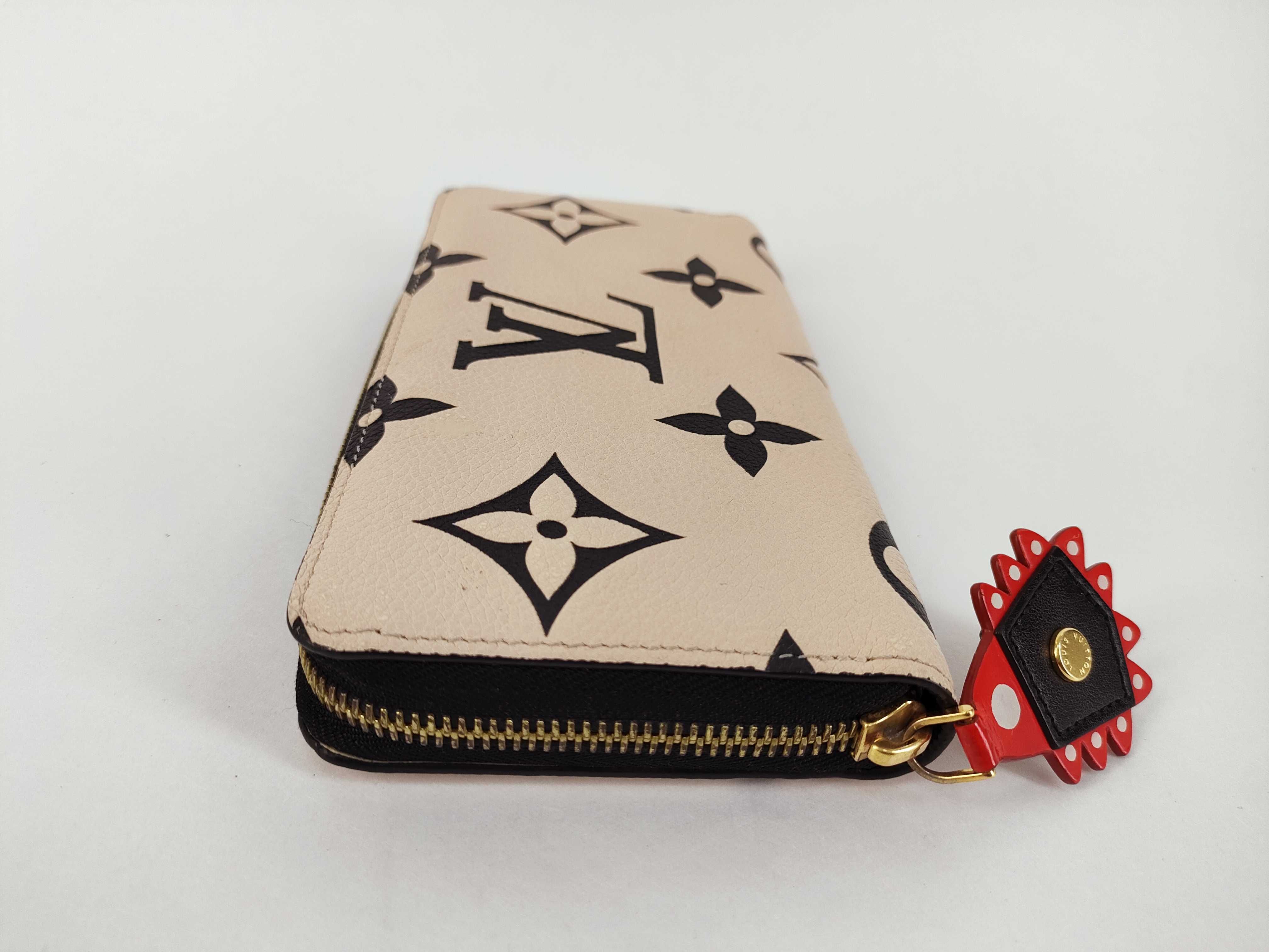 Monogram Empreinte Louis Vuitton Monogram Crafty Empreinte Zippy Wallet Cream Round Zipper Long Wallet M69727 Limited Empreinte SP4240 Box Dust Bag Wallet — view 7