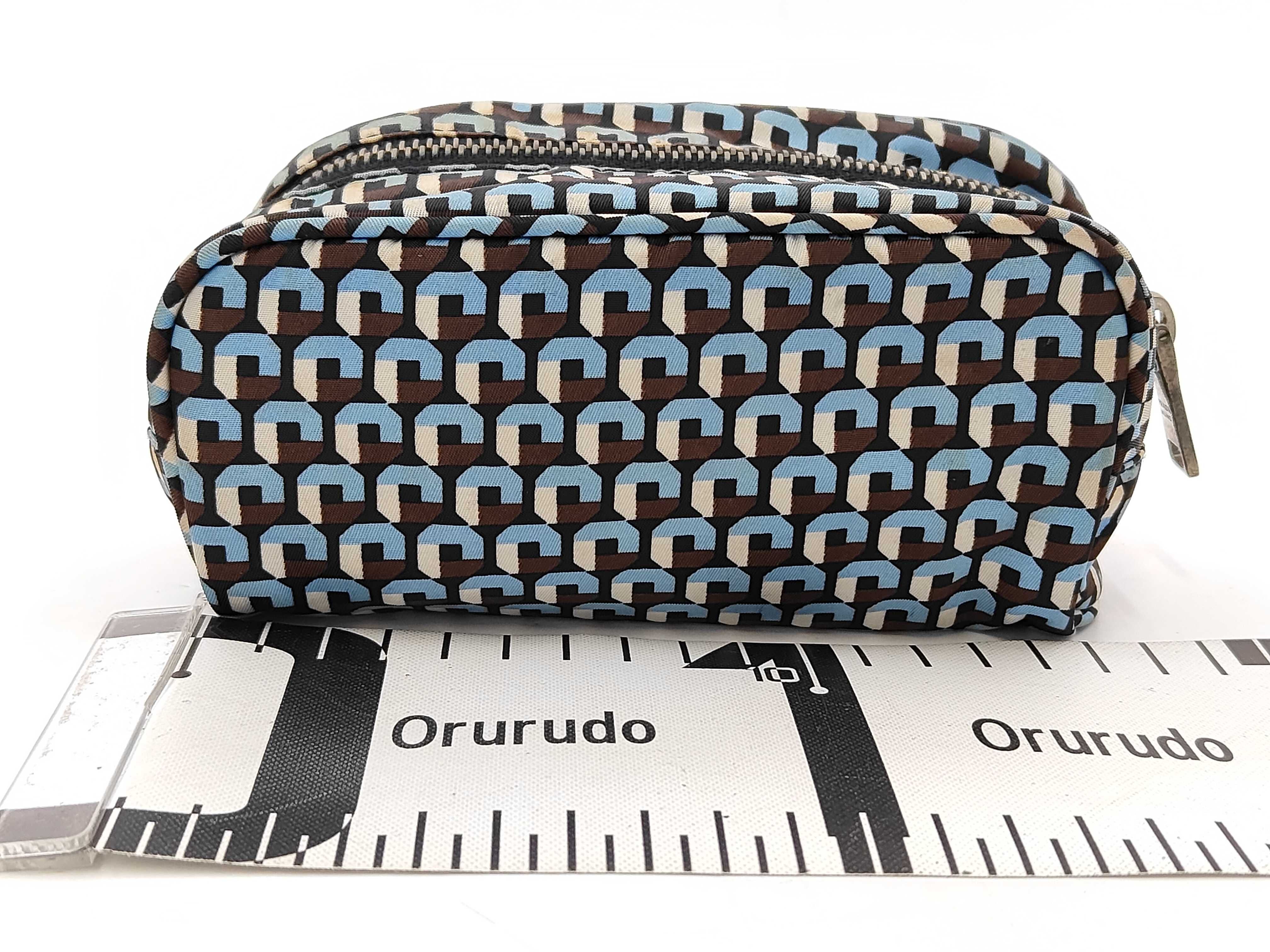 Nylon Triangle Logo Nylon Pouch — view 2