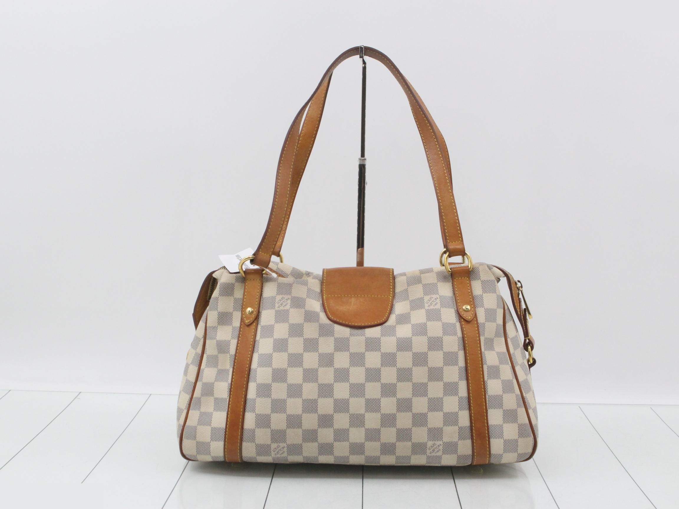 Damier Azur Streza Shoulder Bag — view 2