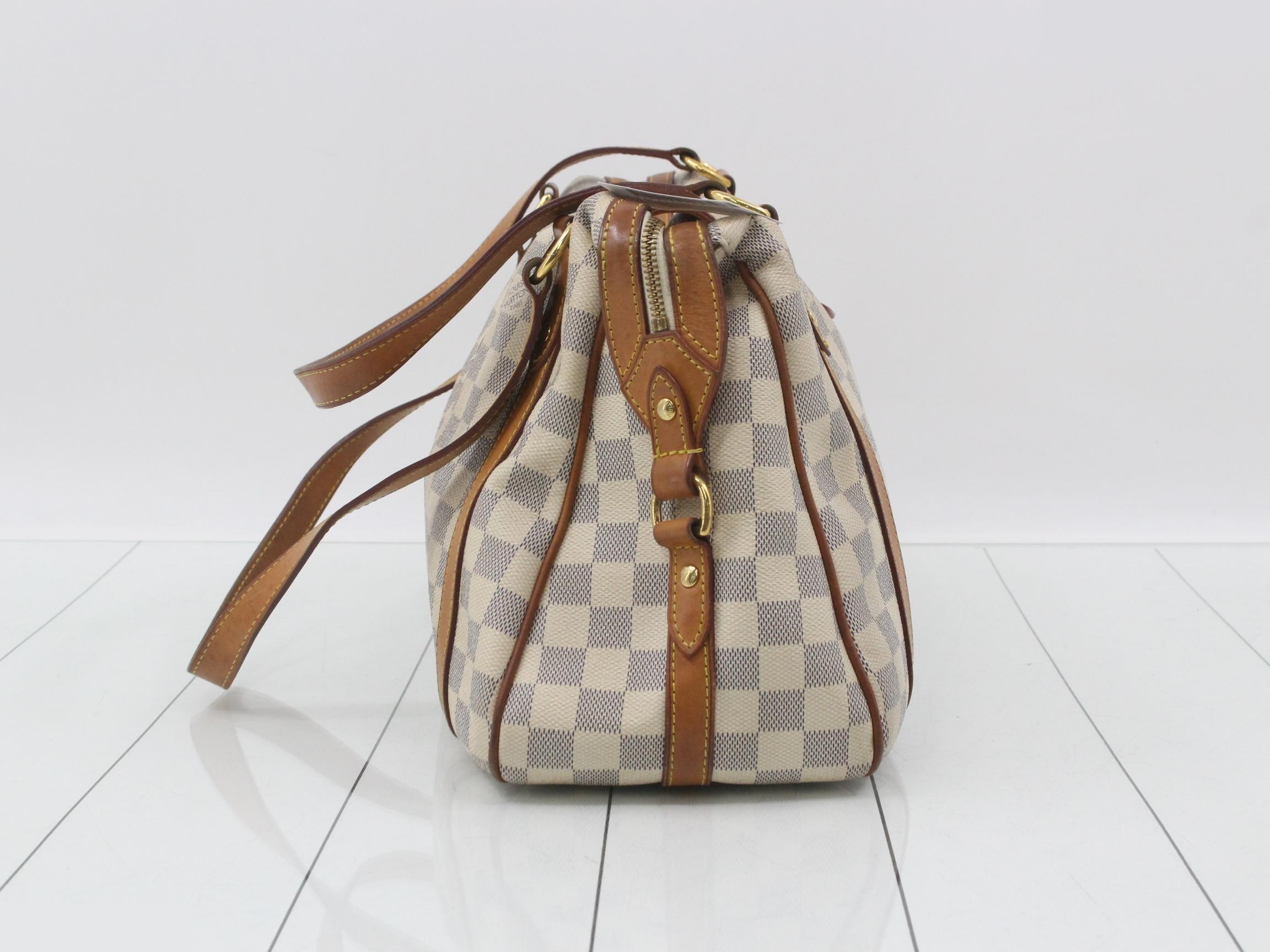 Damier Azur Streza Shoulder Bag — view 3