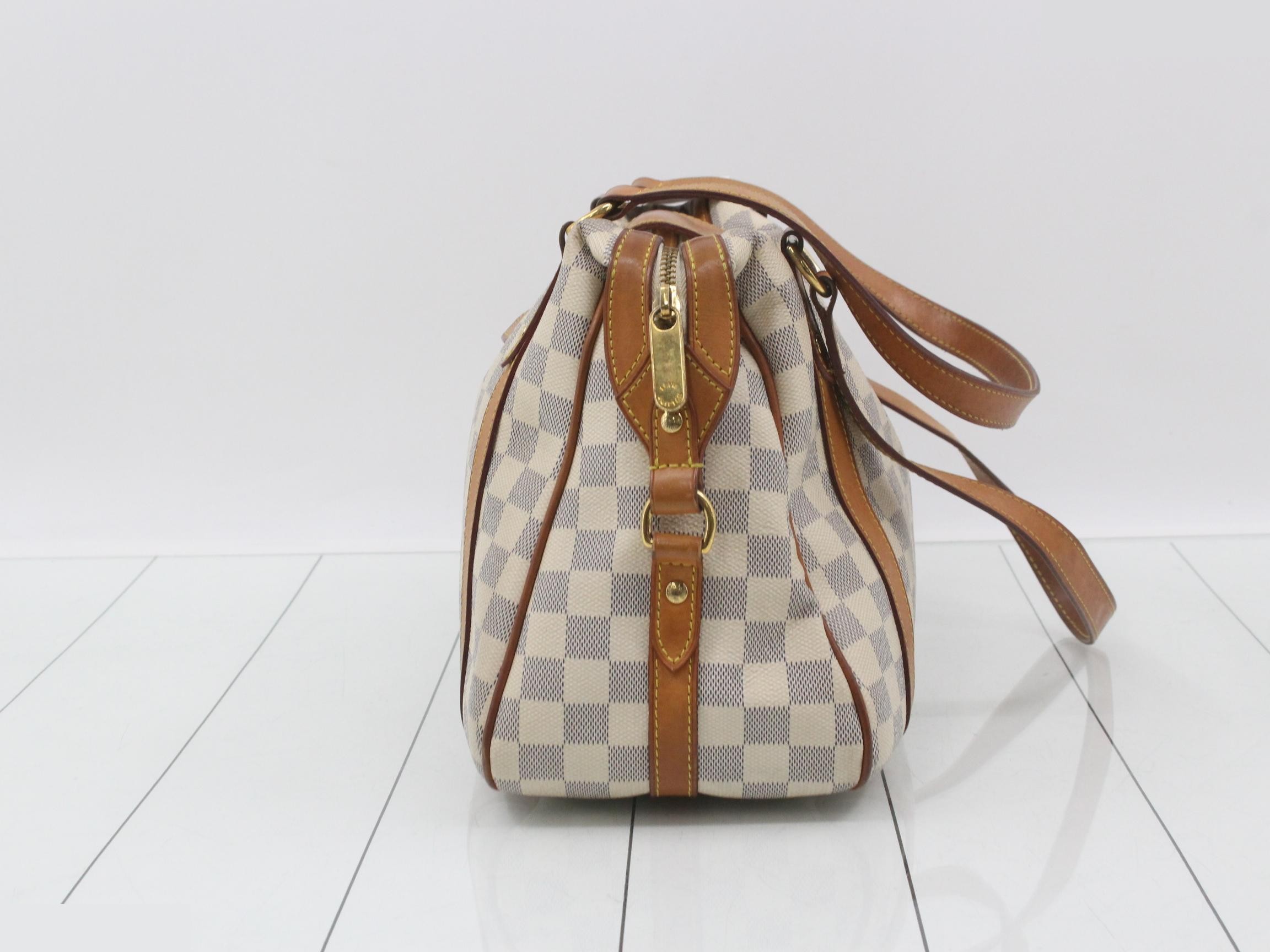 Damier Azur Streza Shoulder Bag — view 4