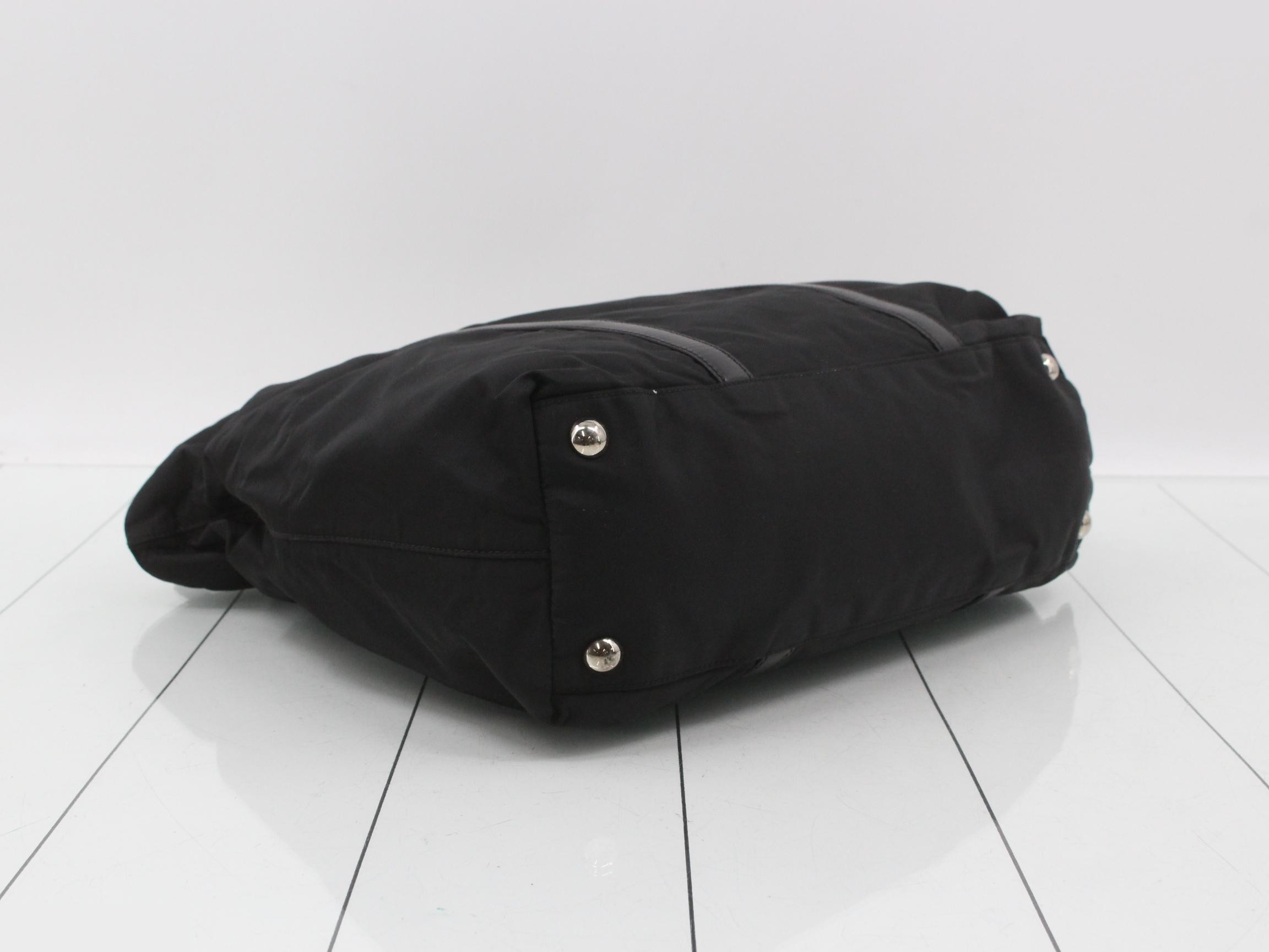 Nylon 2-Way Bag, Black, BN1057 — view 5