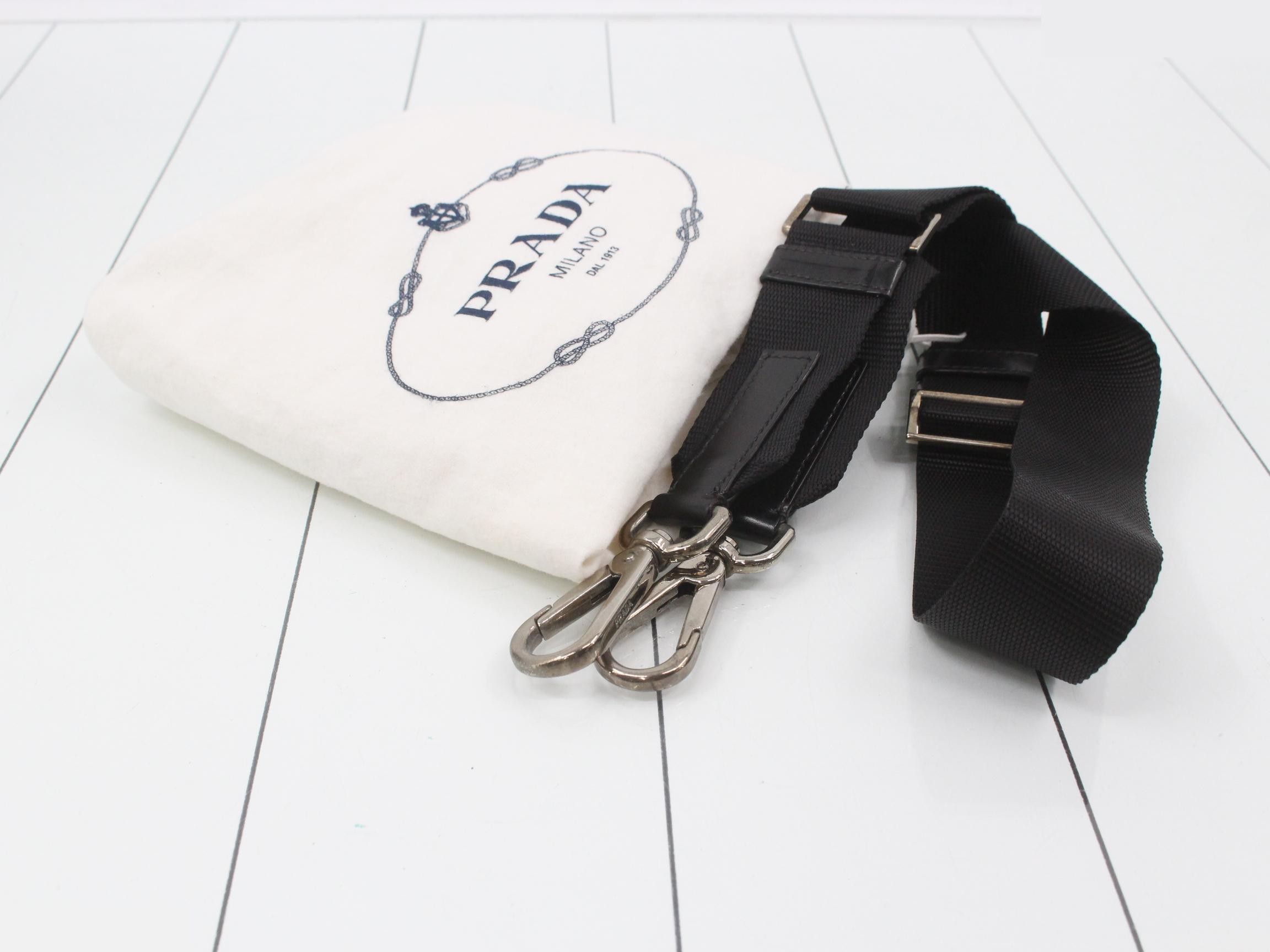Nylon 2-Way Bag, Black, BN1057 — view 7