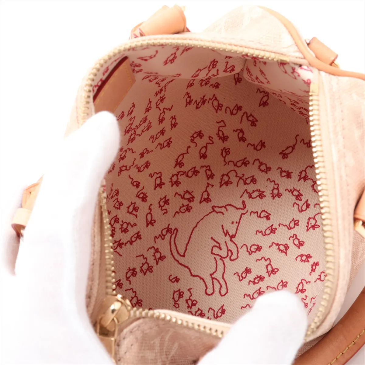Myagram Speedy Bandoulière 20 M15151 Beige (Strap sold separately) RFID responsive. — view 9