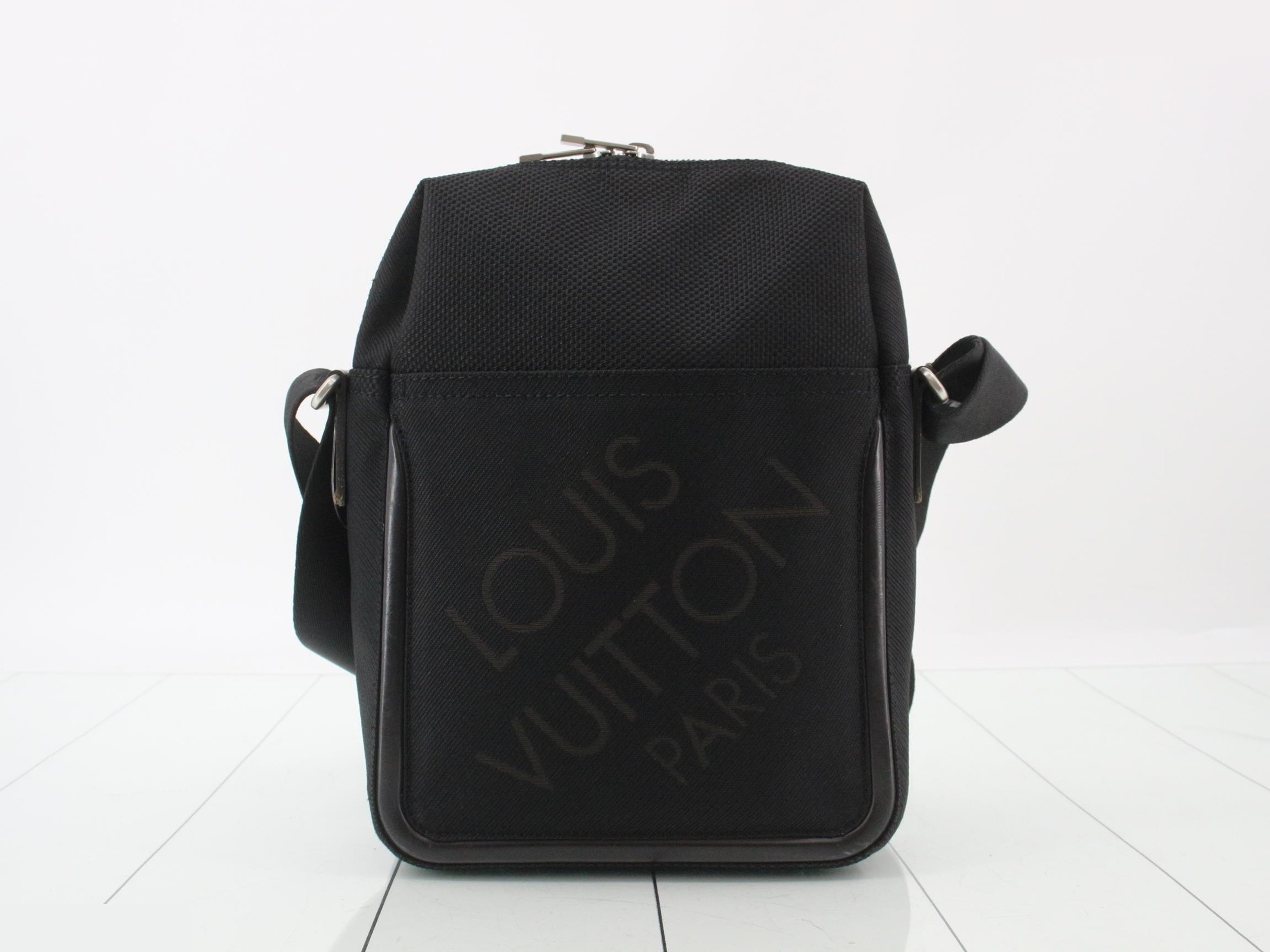 Damier Jouan Citadin Noir Shoulder Bag — view 2