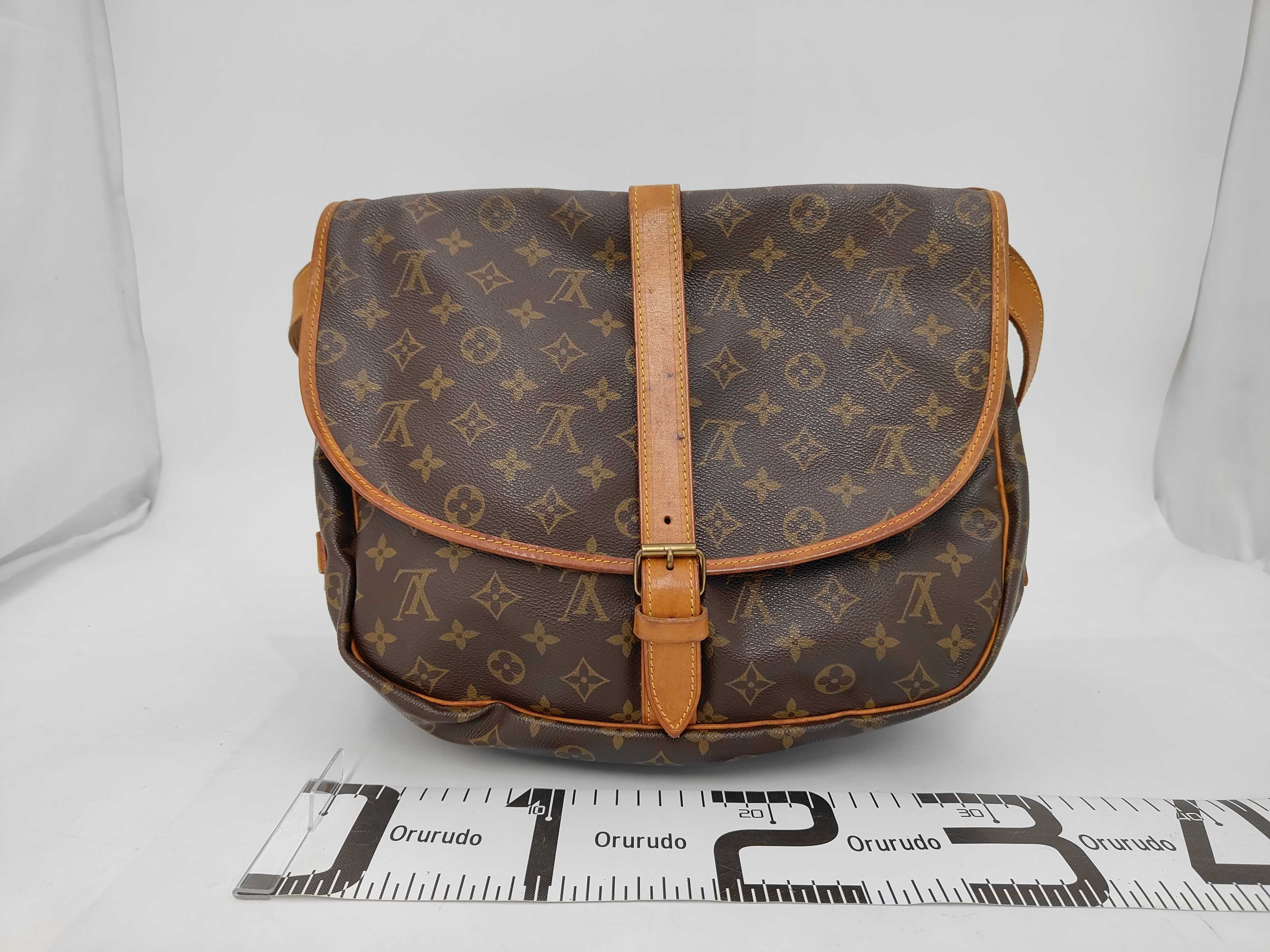 M42254 Monogram Saumur 35 Shoulder Bag — view 2