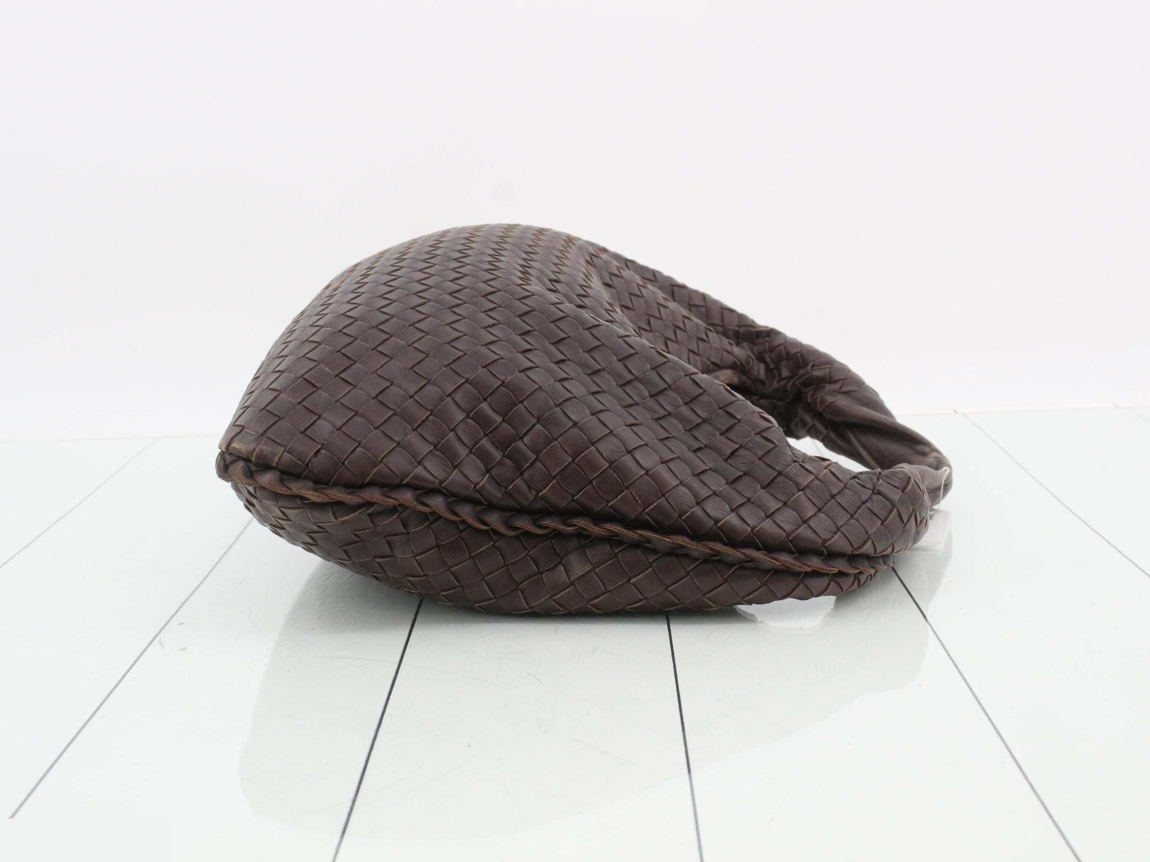 Intrecciato Hobo Shoulder Bag — view 3